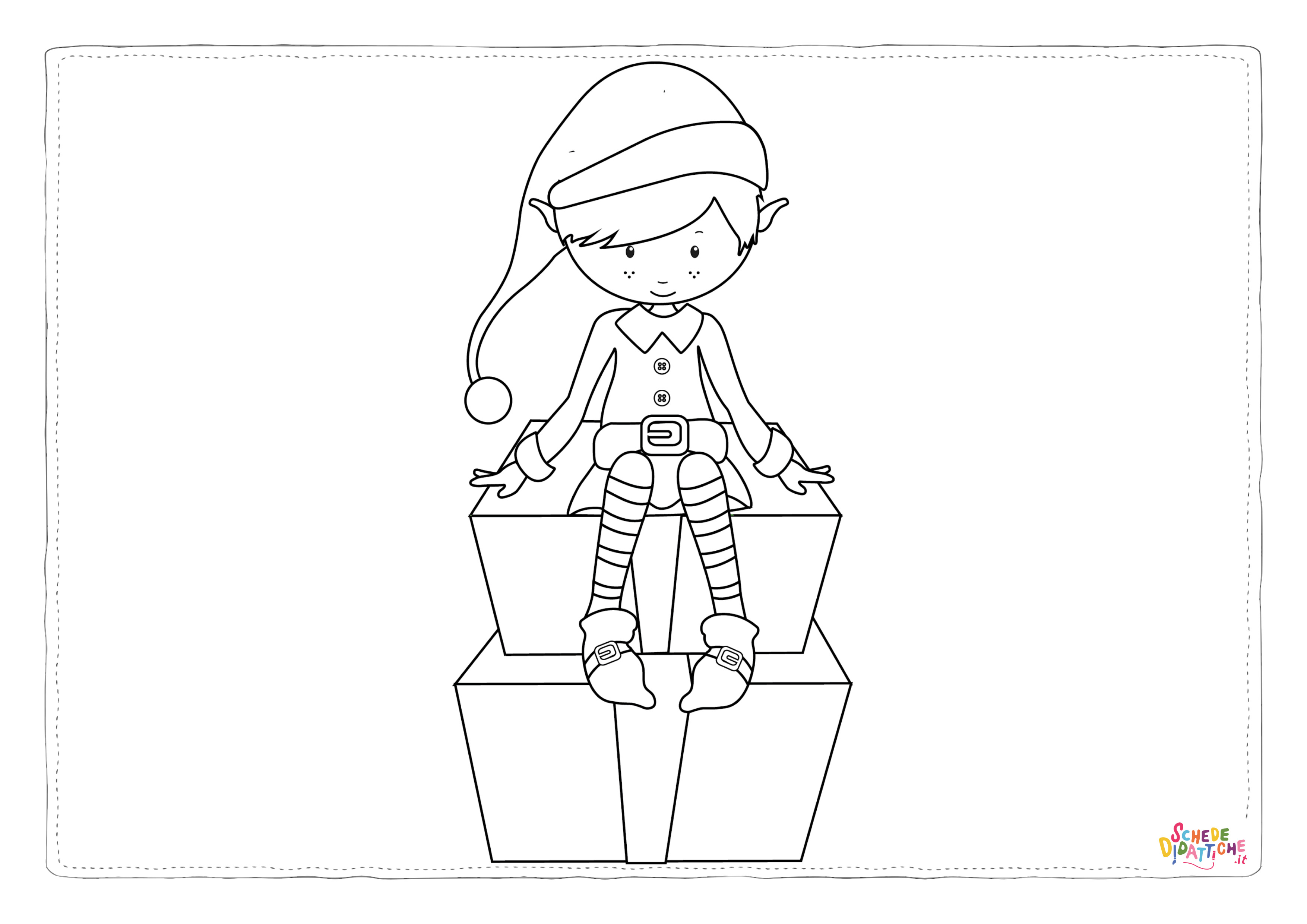 Disegno "ELVES GIFTS STAMPS-02" ELVES GIFTS STAMPS-02