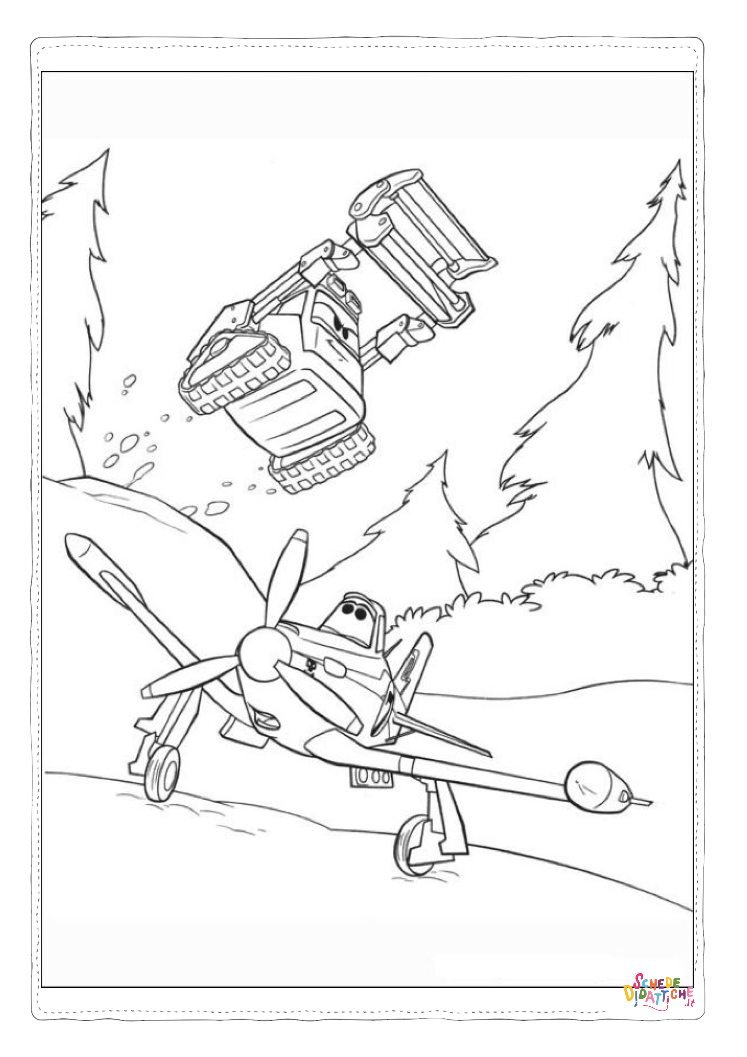 Disegno "Disegno di Cars da stampare e colorare 28" Disegno di Cars da stampare e colorare 28