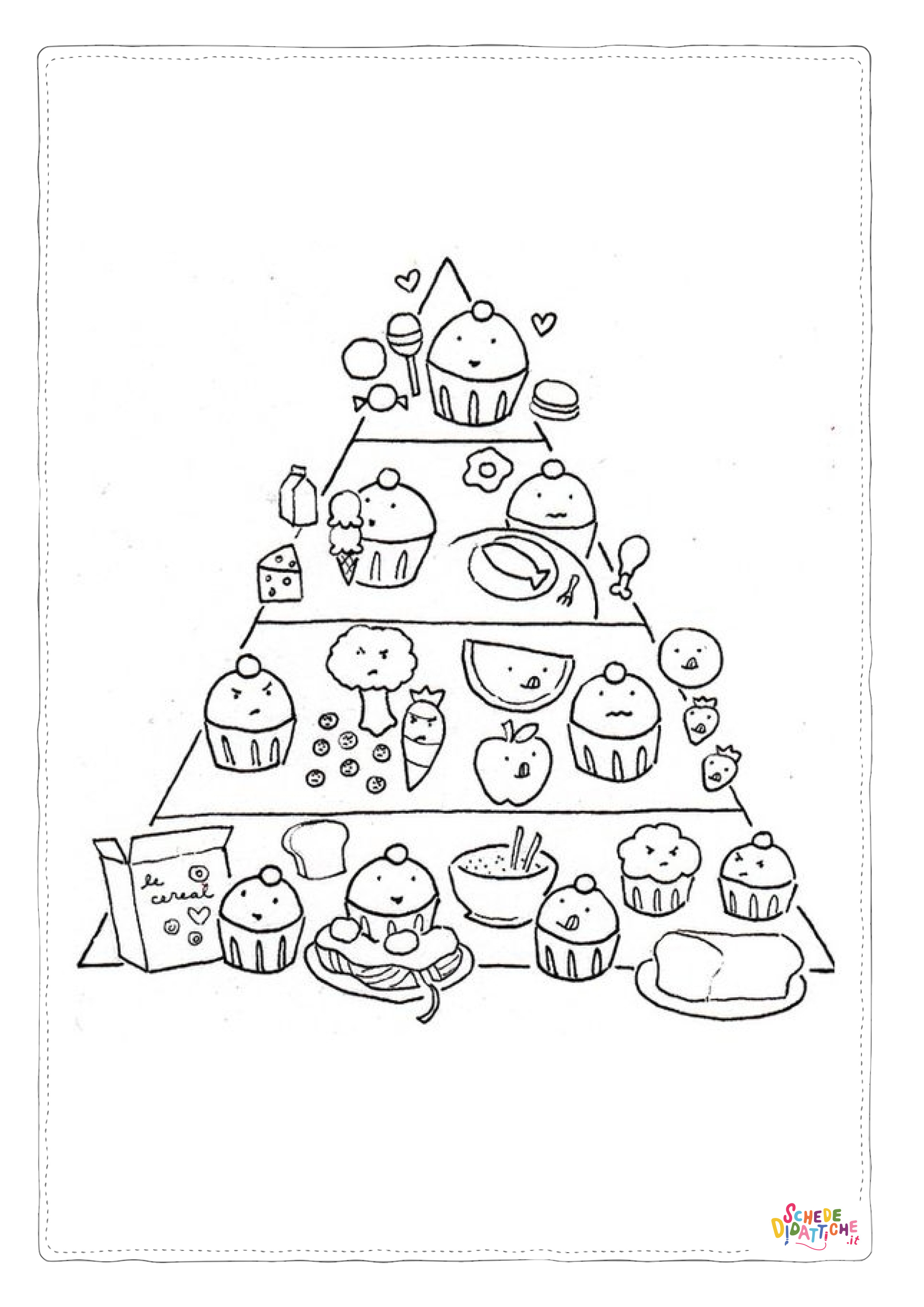 Disegno "Disegno di albero di Natale da stampare e colorare 183" Disegno di albero di Natale da stampare e colorare 183