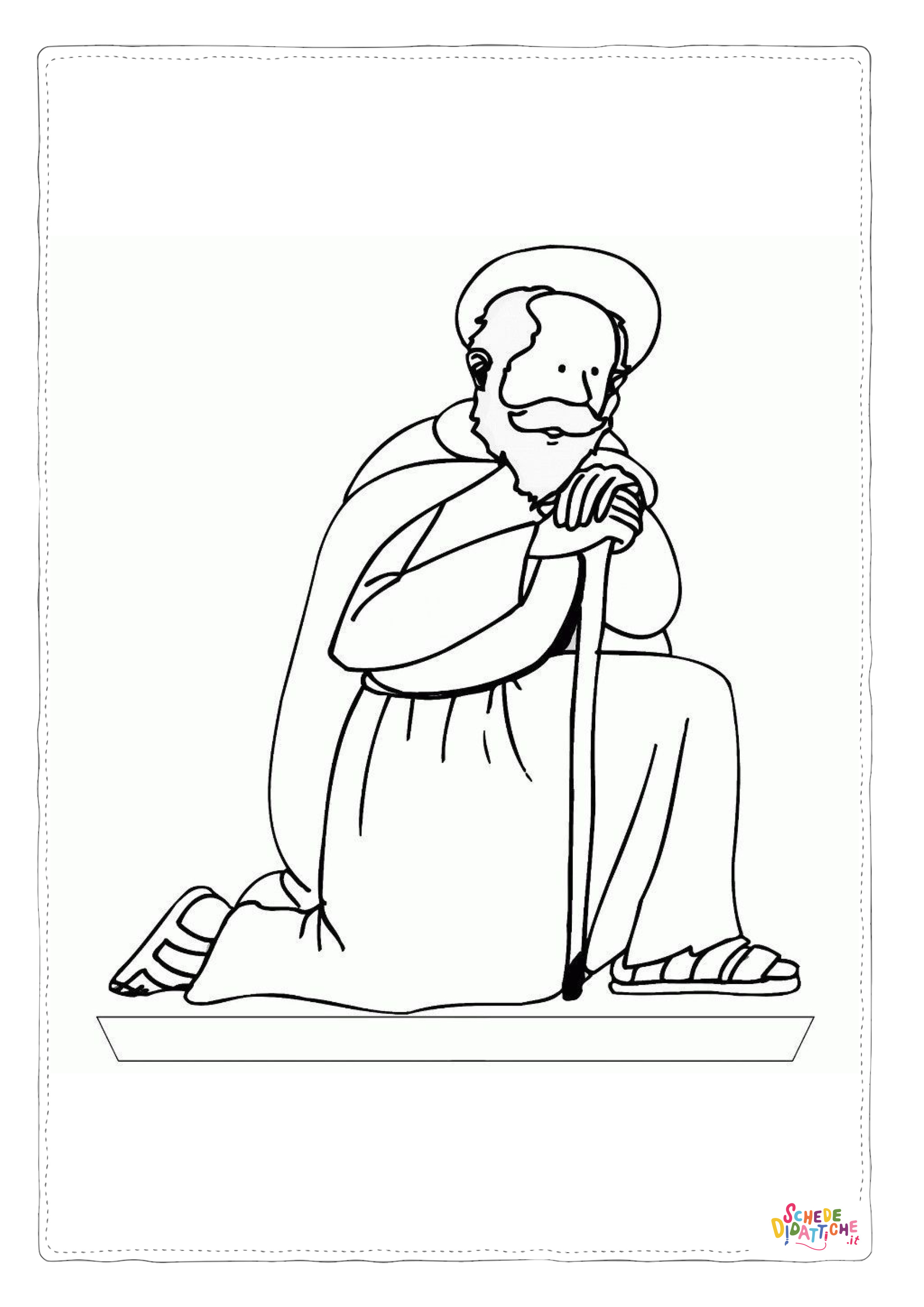 Disegno di Cristianesimo da stampare e colorare 126