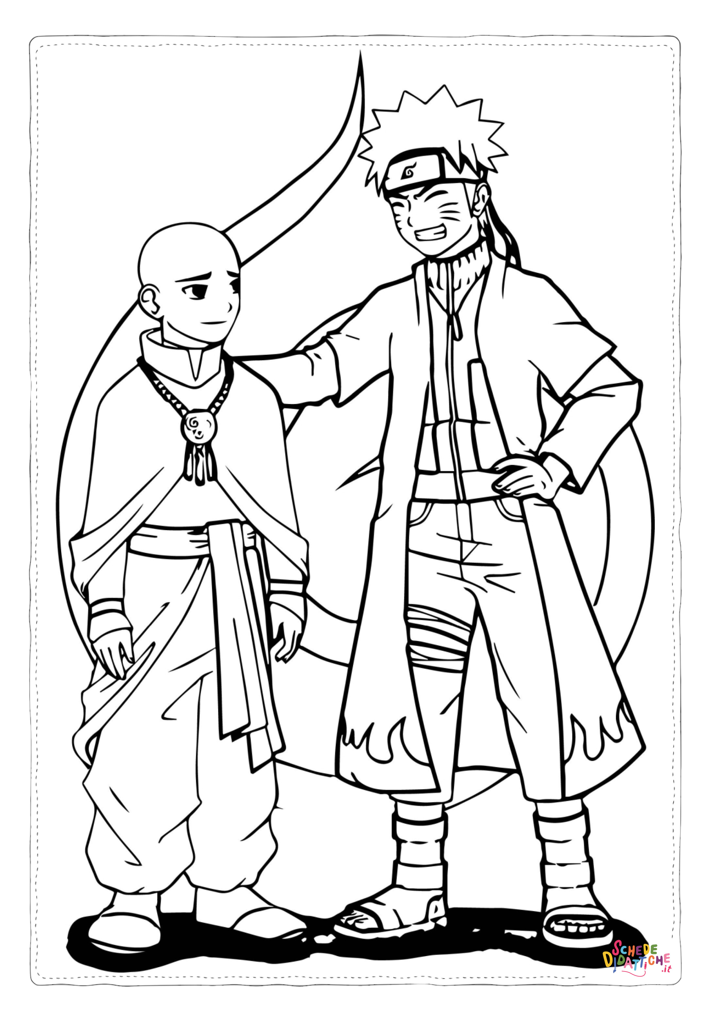 Disegno di Naruto da stampare e colorare 32