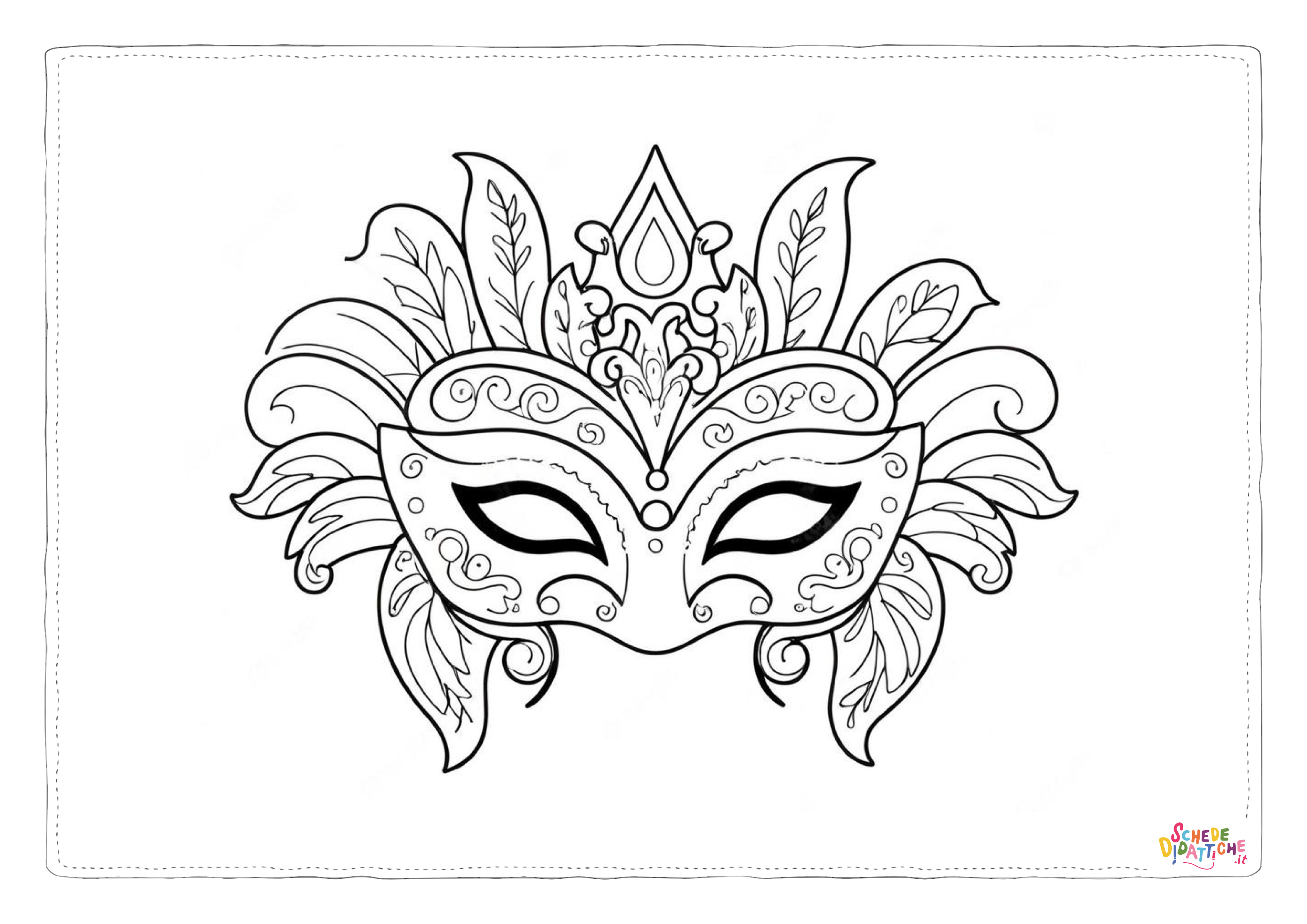 Disegno "Maschera 54" Maschera 54