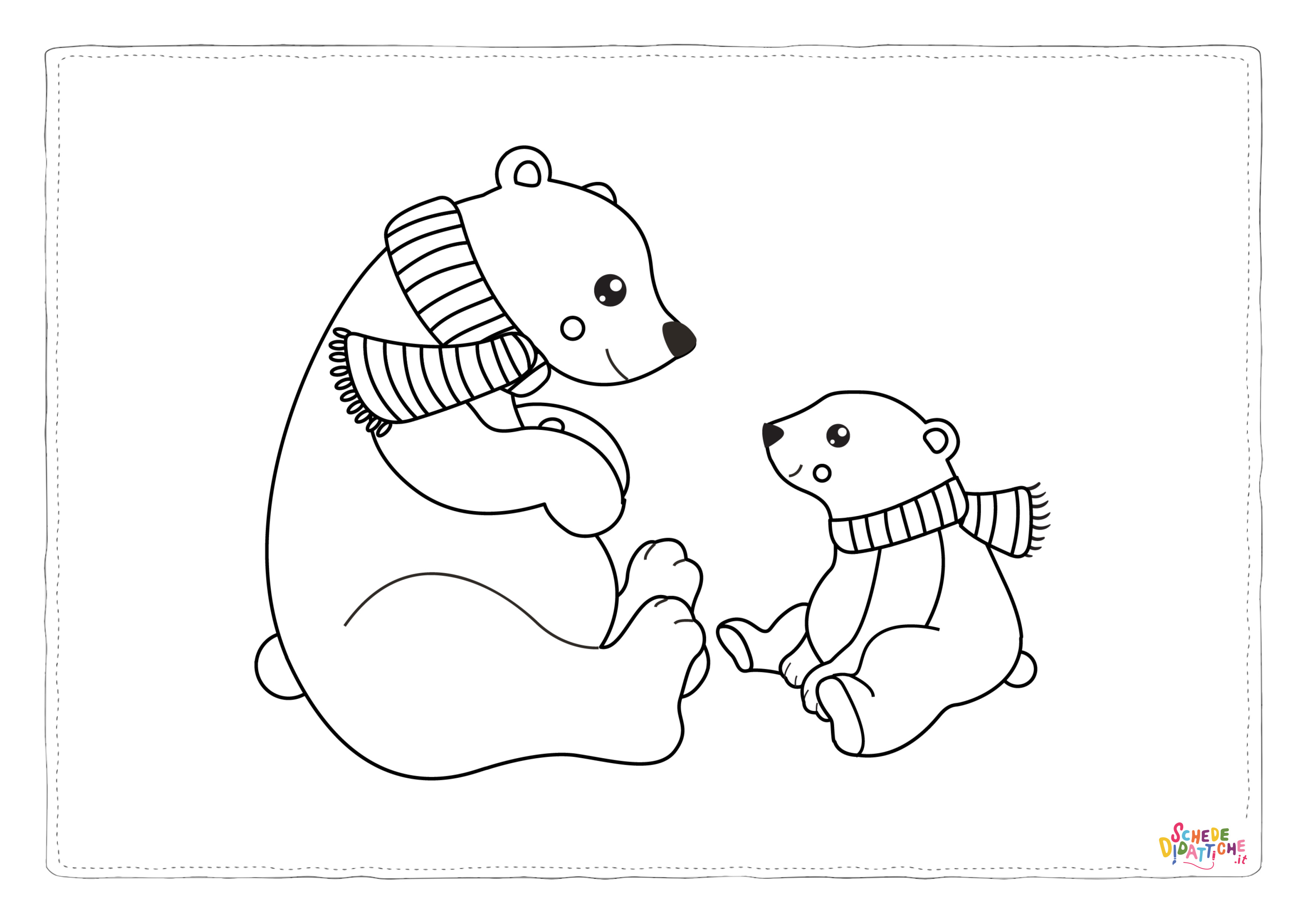 Disegno "POLAR-BEAR-STAMPS-01" POLAR-BEAR-STAMPS-01