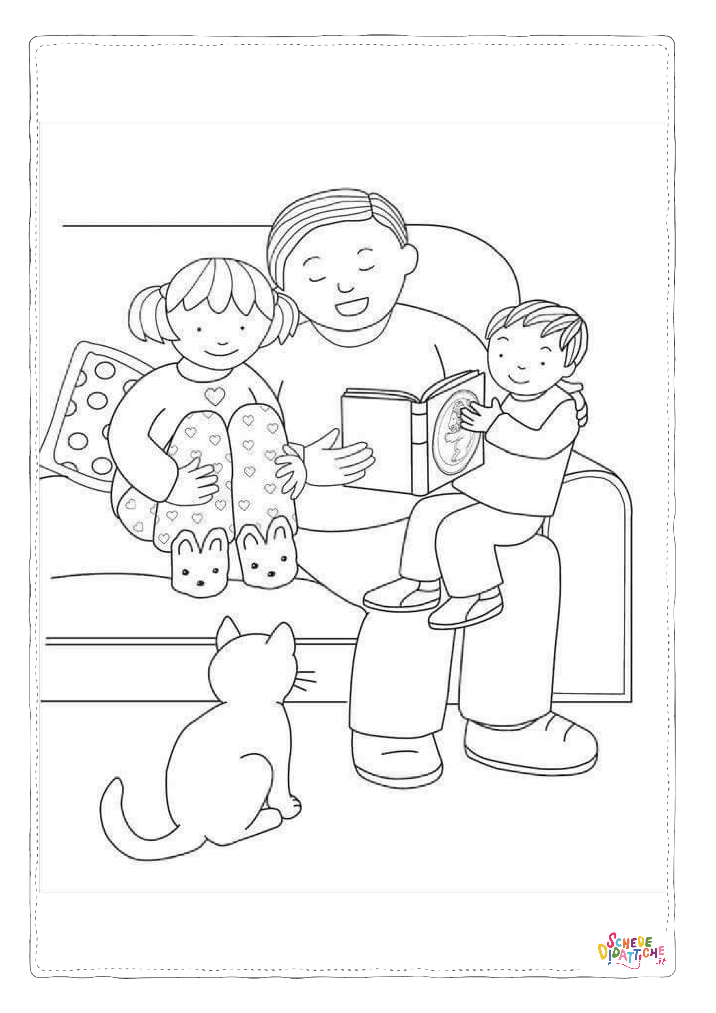 Disegno "Padri e figli 9" Padri e figli 9
