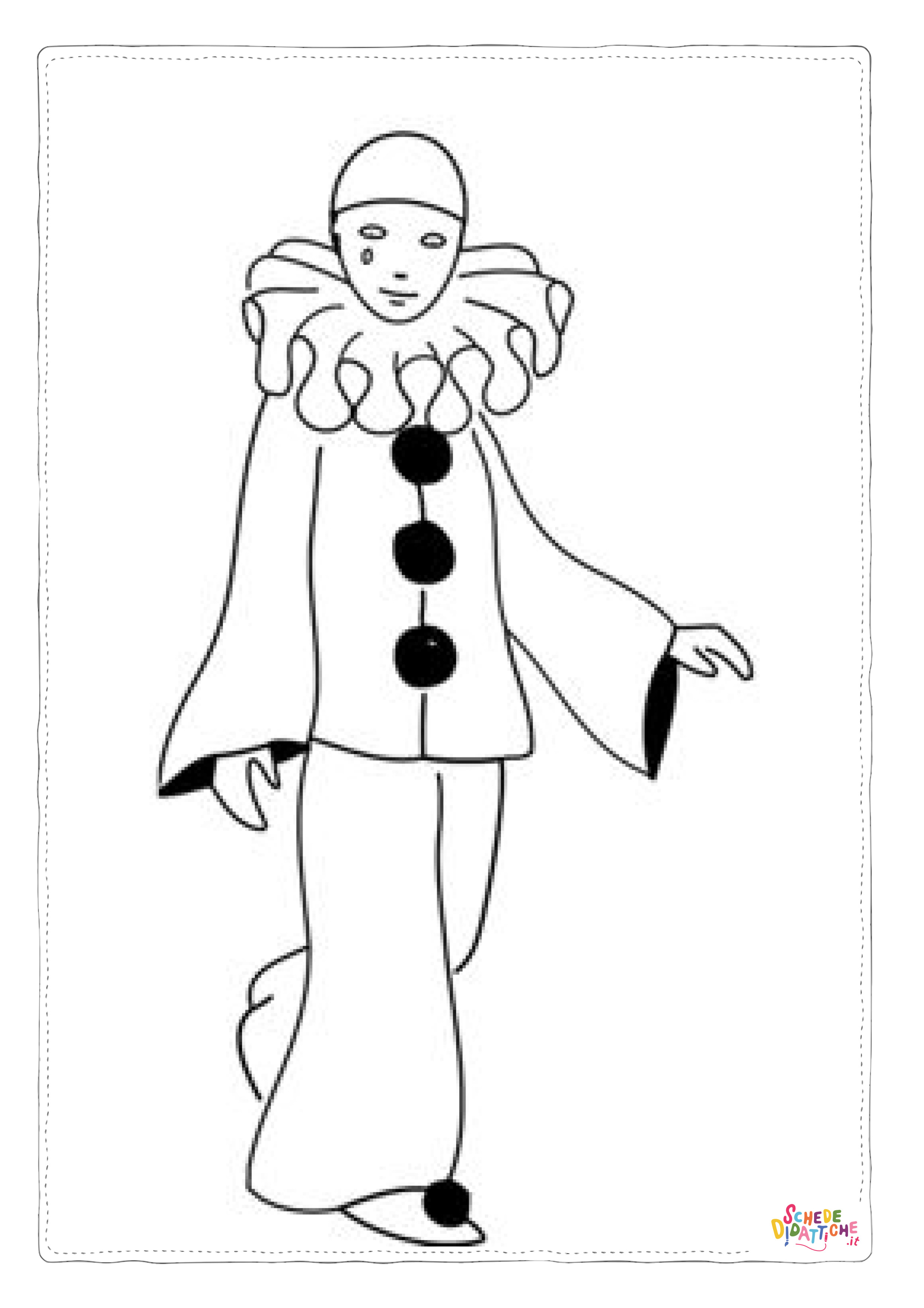 Disegno "pierrot 6" pierrot 6