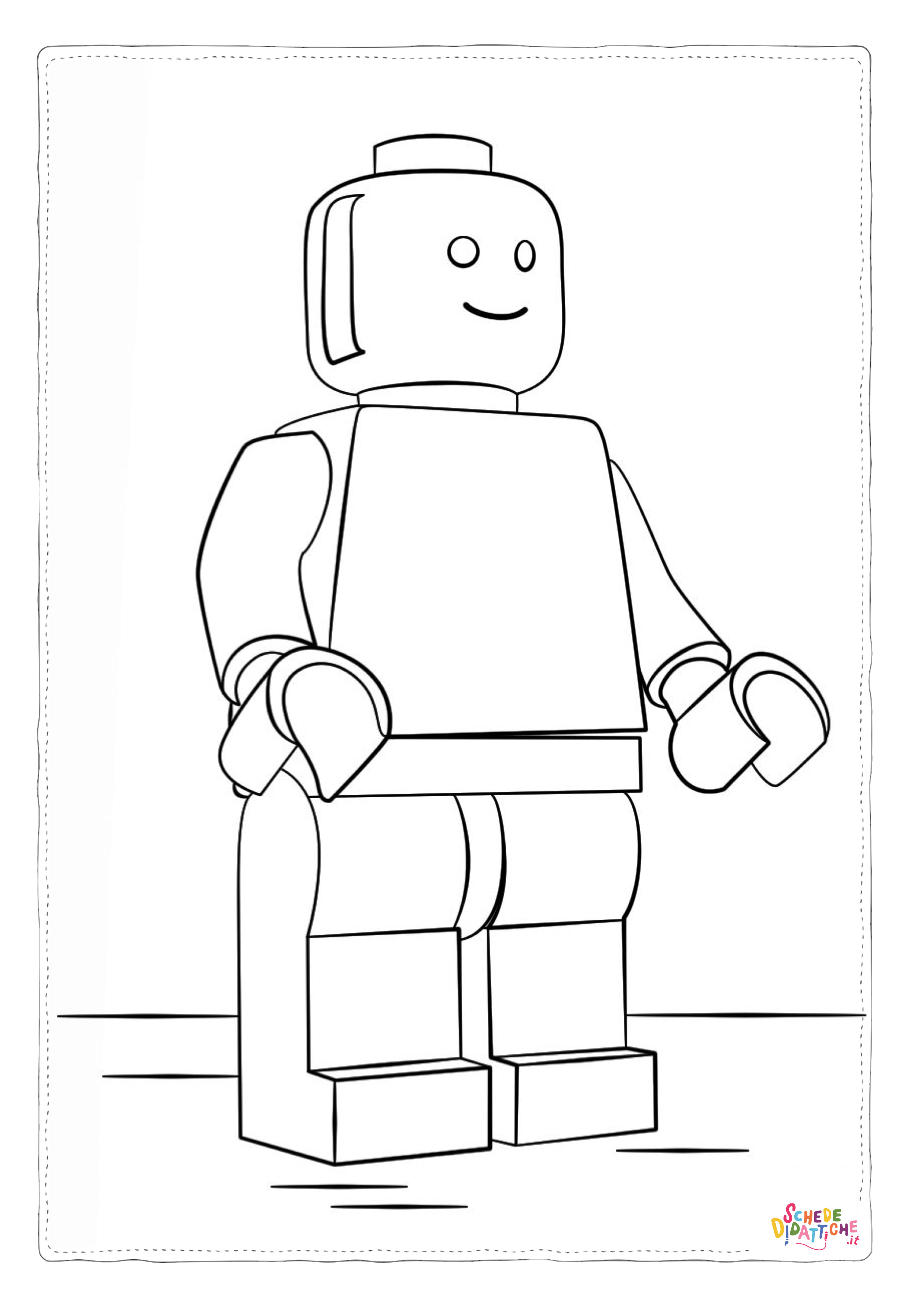 Disegno di LEGO Classic da stampare e colorare 4