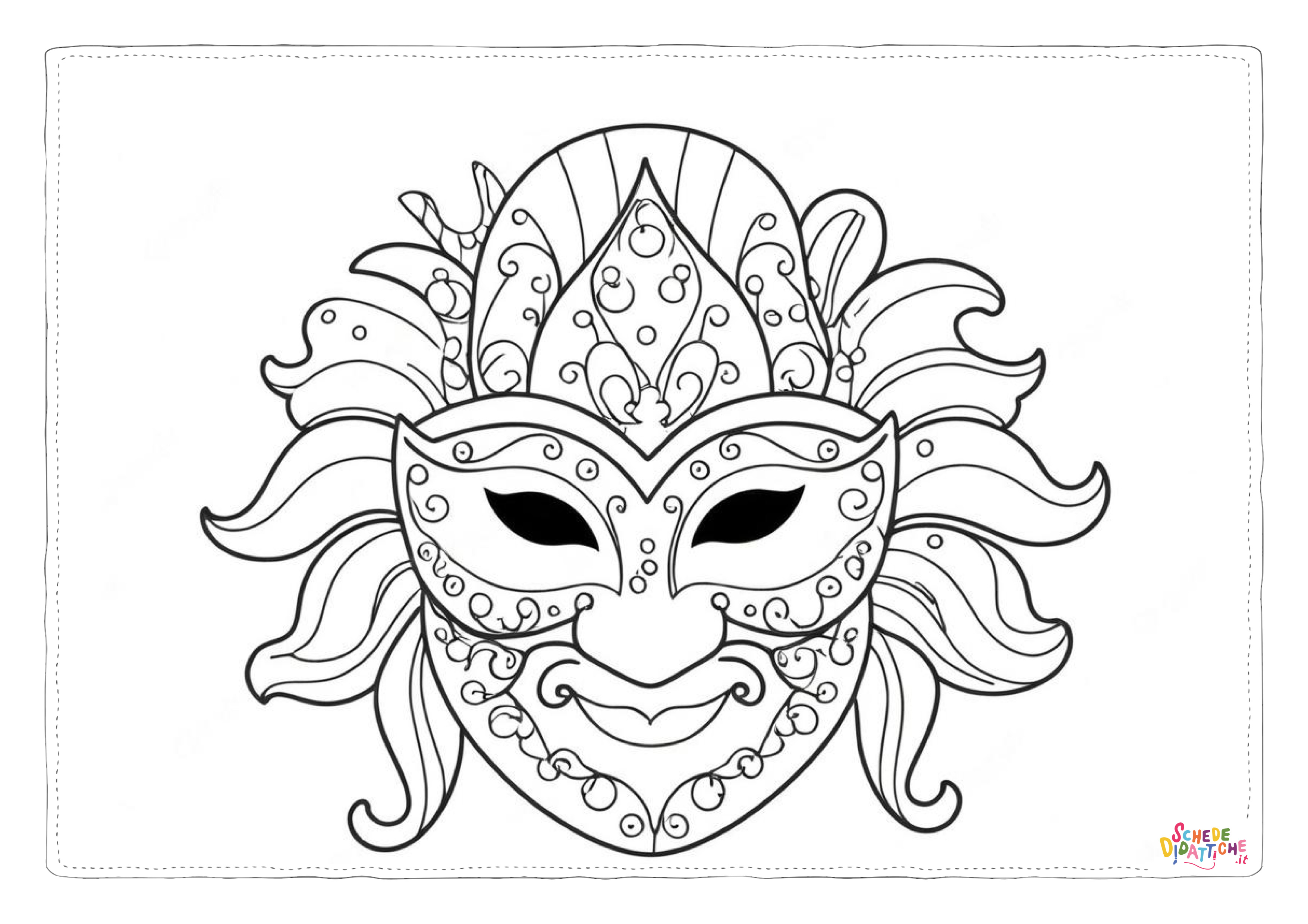 Disegno "Maschera 43" Maschera 43