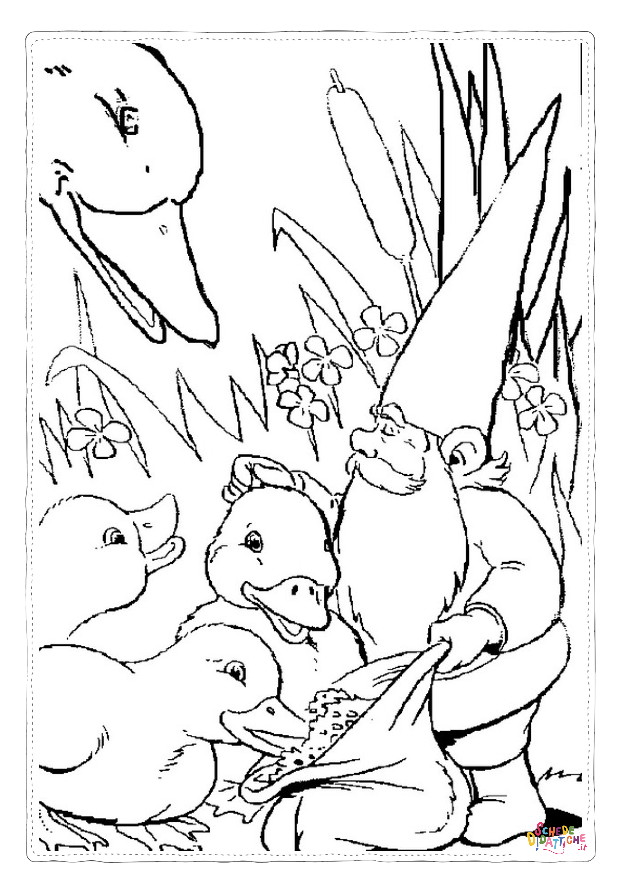 Disegno "Disegno di gnomo e folletto da stampare e colorare 16" Disegno di gnomo e folletto da stampare e colorare 16