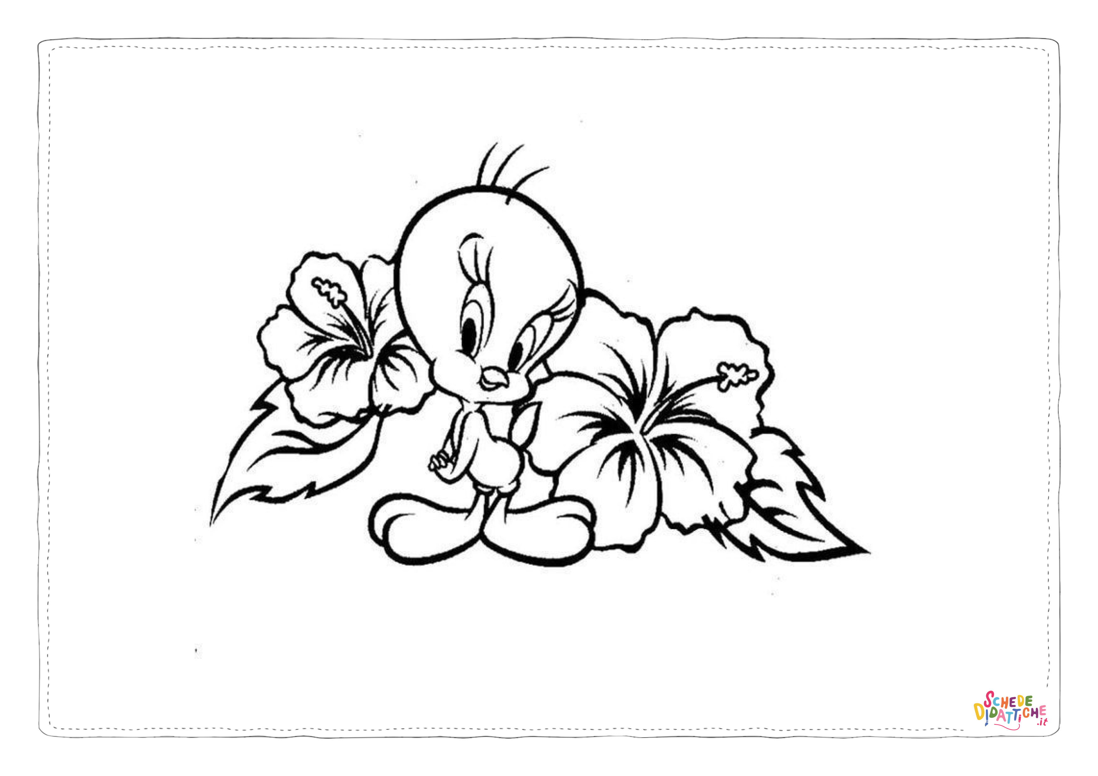Disegno "Disegno di Titty da stampare e colorare 59" Disegno di Titty da stampare e colorare 59