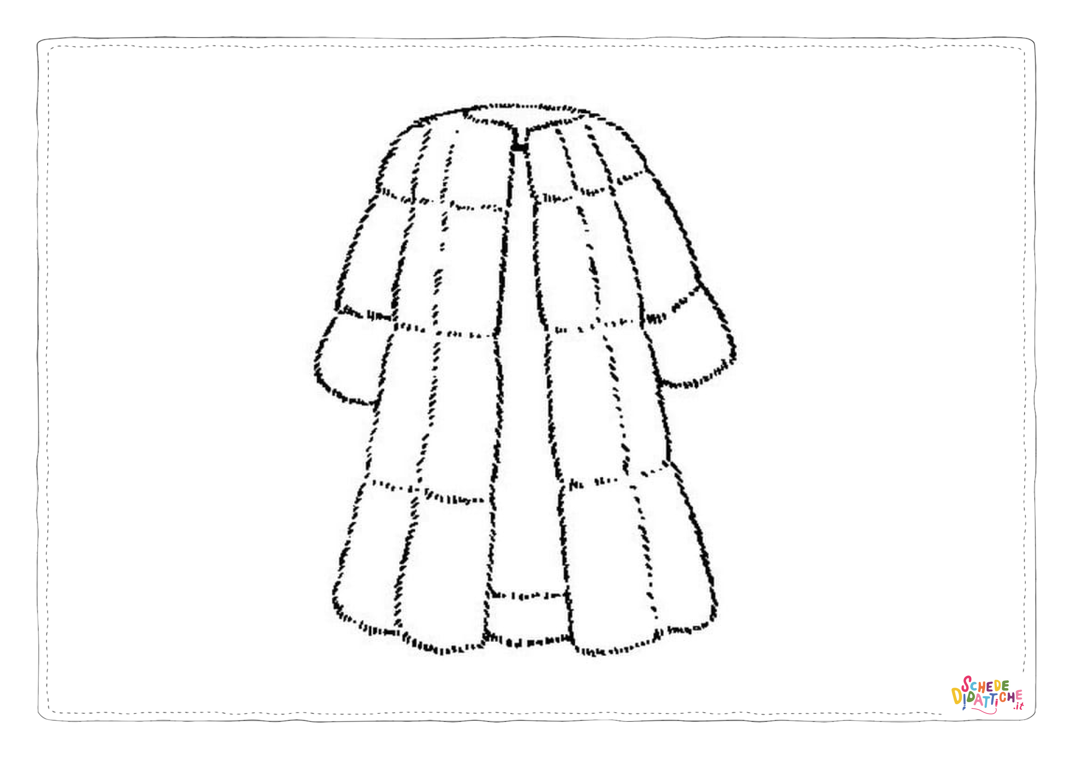 Disegno "Disegno di vestito da donna da stampare e colorare 33" Disegno di vestito da donna da stampare e colorare 33
