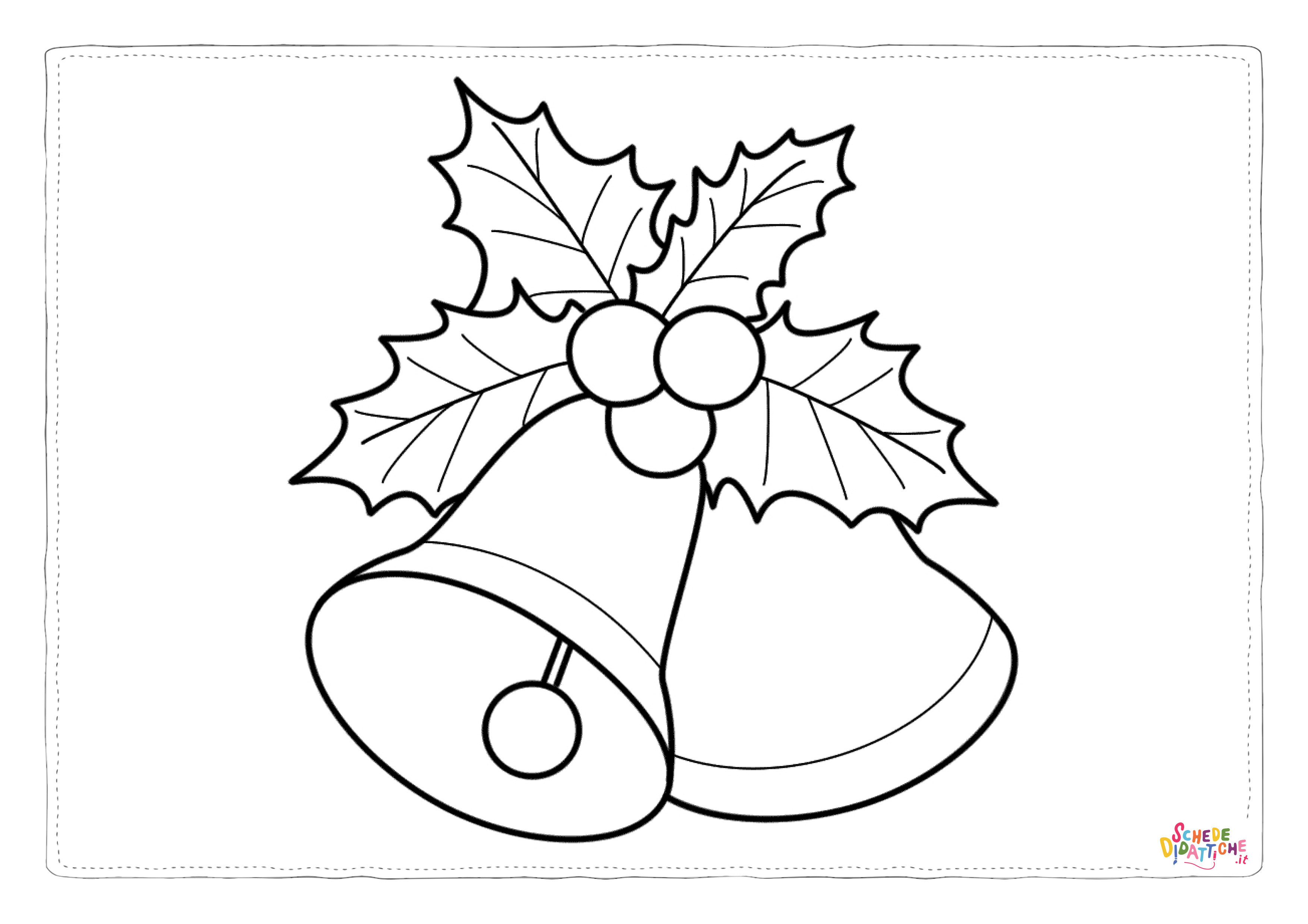 Disegno di campanella da stampare e colorare 9