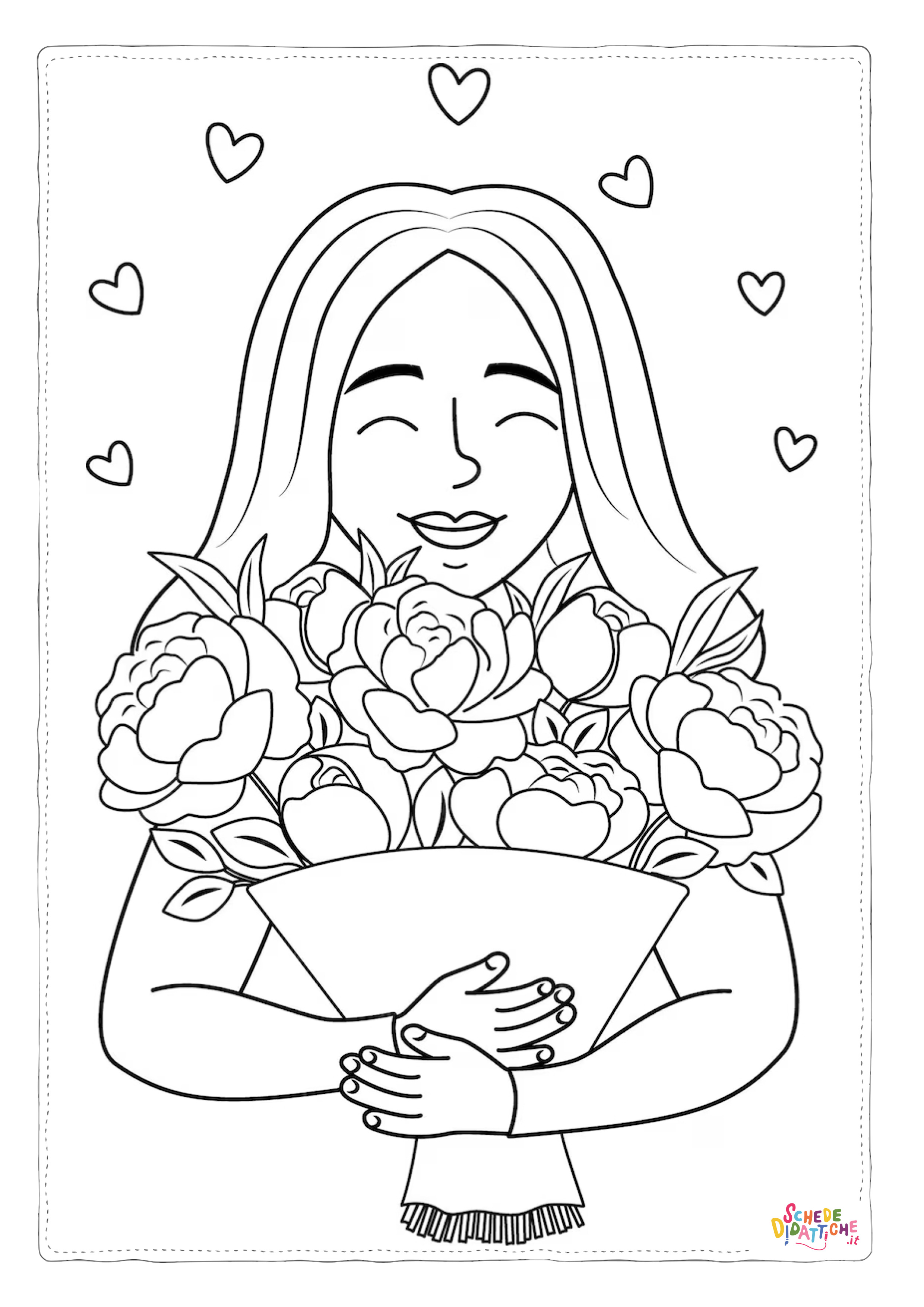 Disegno "Festa della mamma 4" Festa della mamma 4
