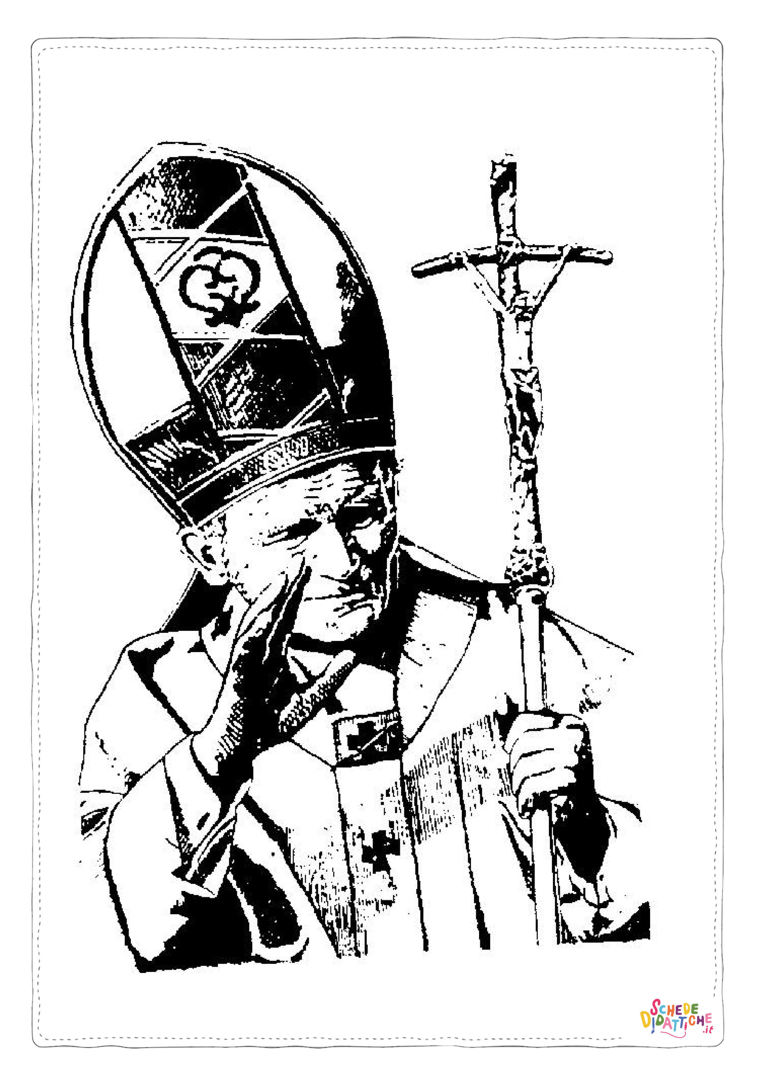 Disegno "Disegno di Cristianesimo da stampare e colorare 304" Disegno di Cristianesimo da stampare e colorare 304