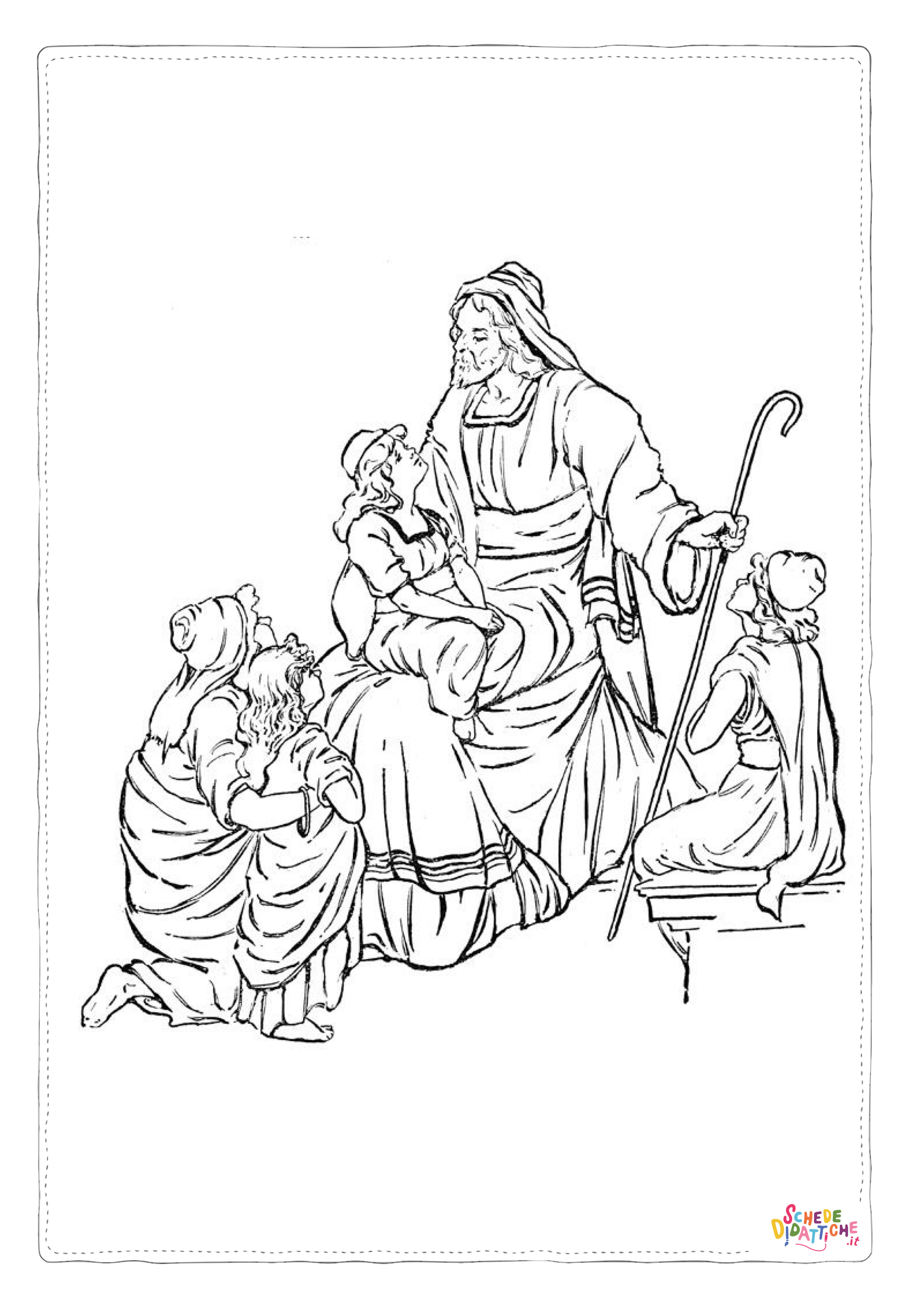 Disegno "Disegno di Cristianesimo da stampare e colorare 265" Disegno di Cristianesimo da stampare e colorare 265