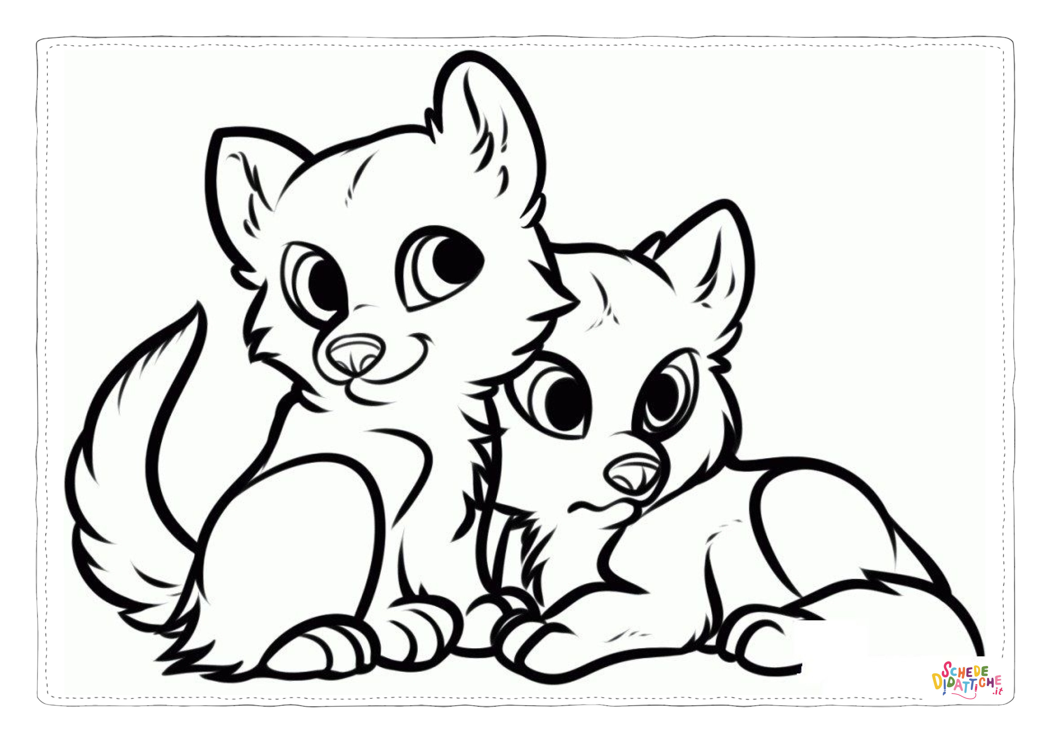 Disegno di gatto da stampare e colorare 181