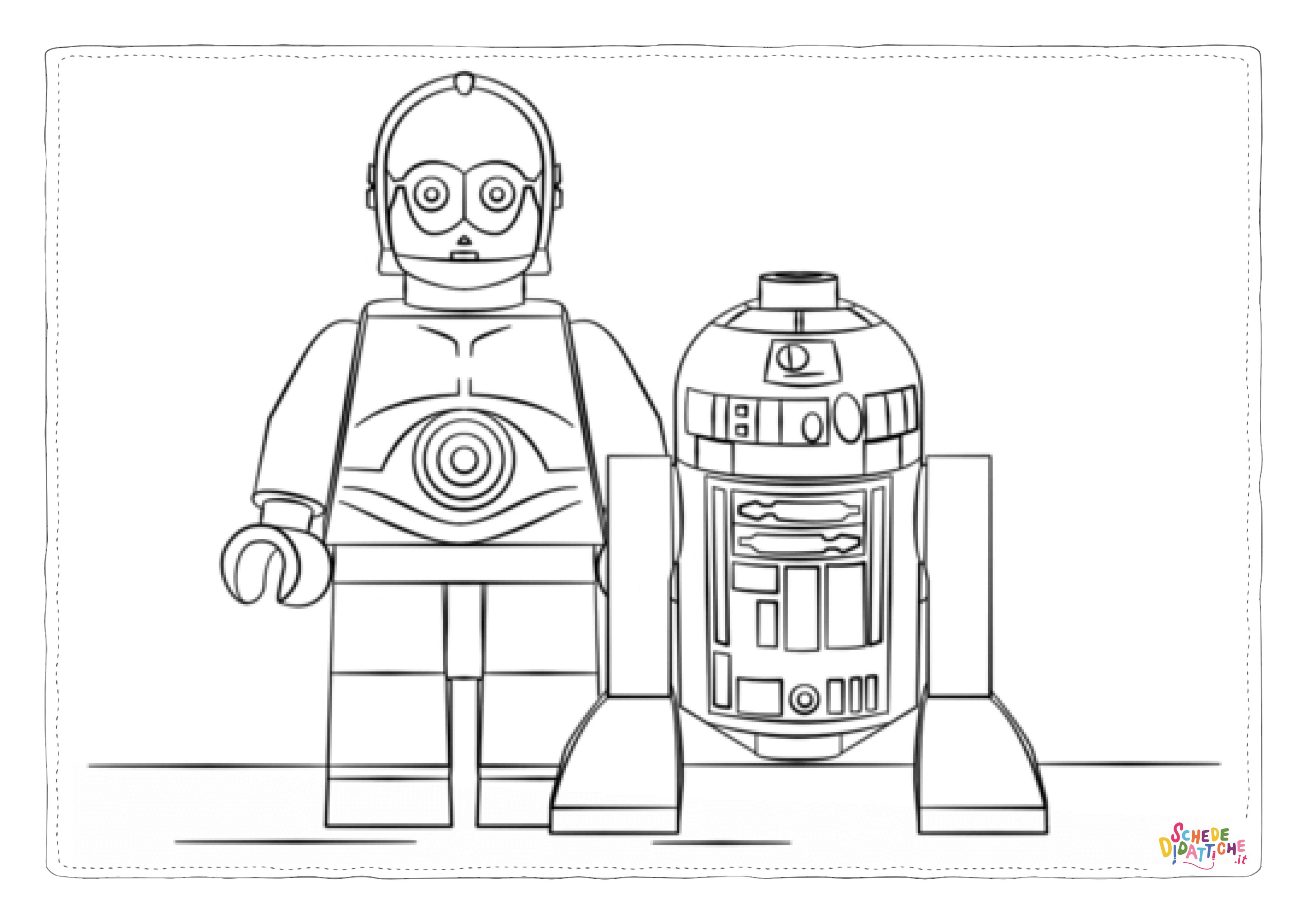 Disegno "Disegno di LEGO Star Wars da stampare e colorare 28" Disegno di LEGO Star Wars da stampare e colorare 28