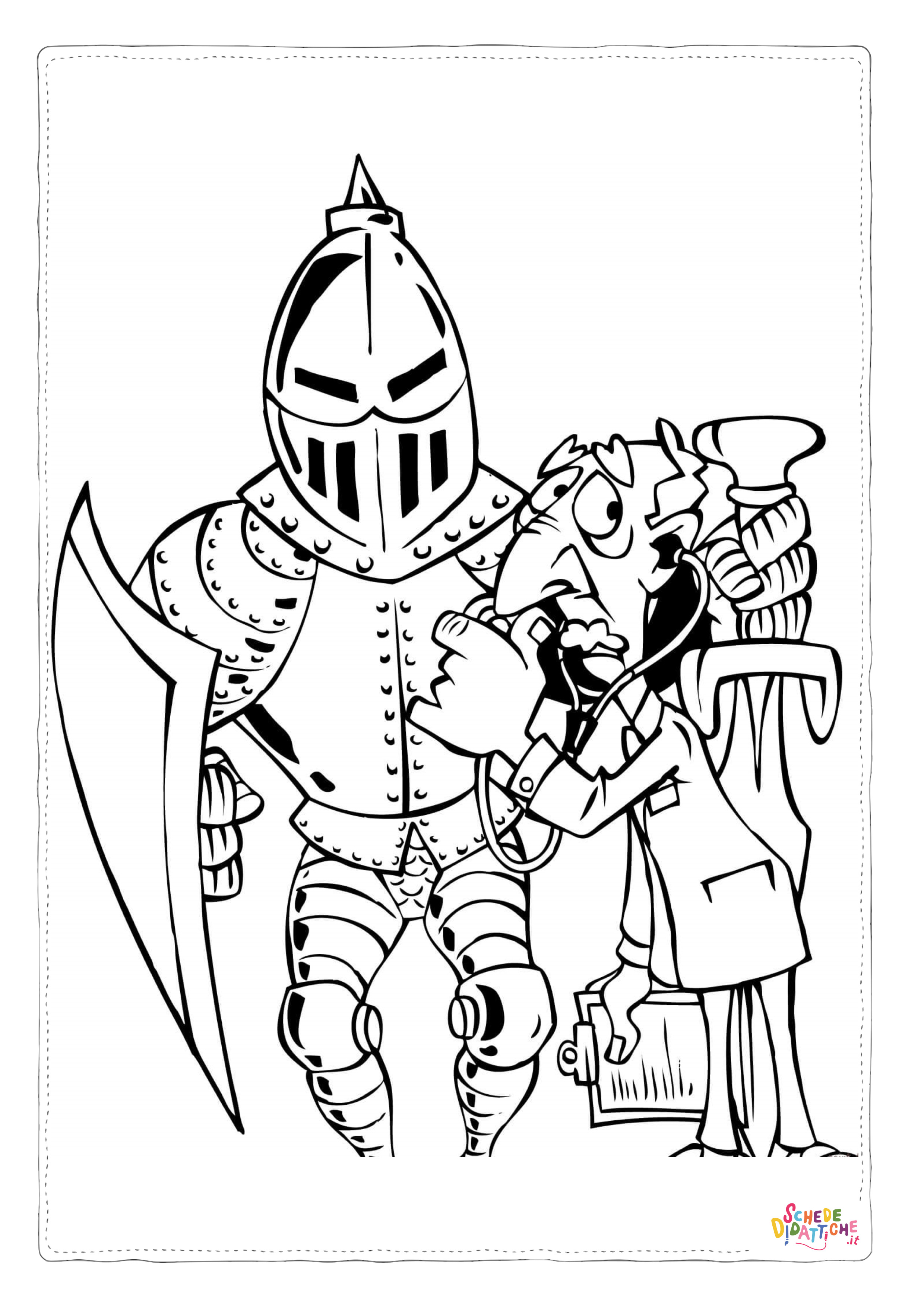 Disegno "cavaliere 20" cavaliere 20