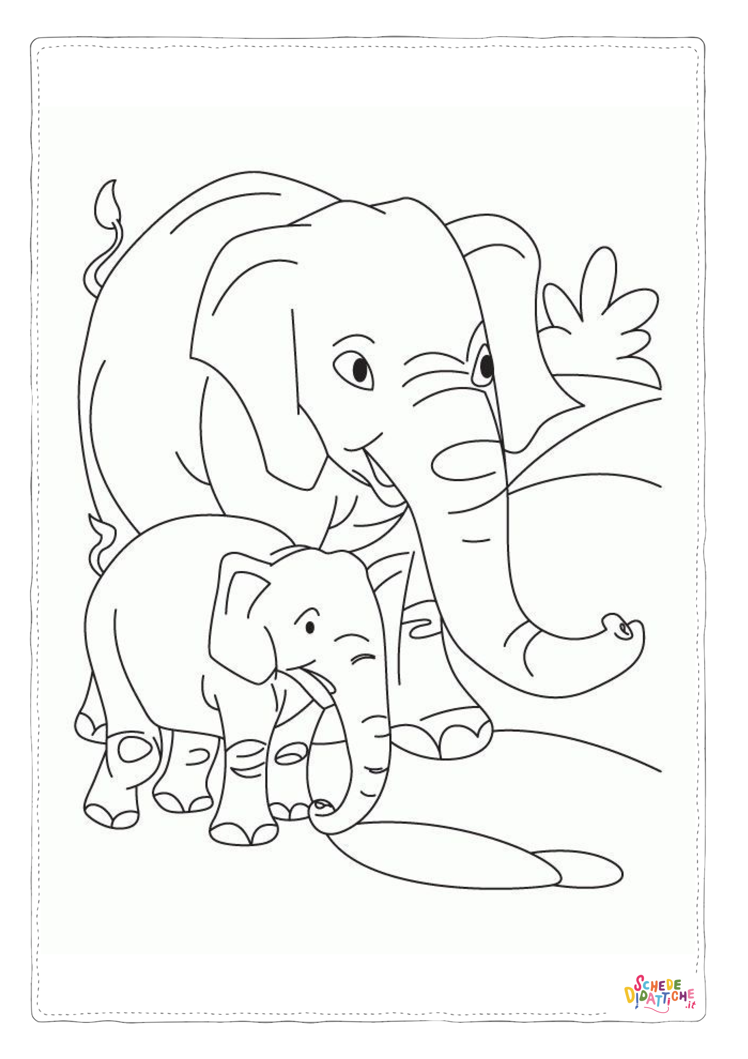 Disegno "Disegno di Dumbo da stampare e colorare 74" Disegno di Dumbo da stampare e colorare 74