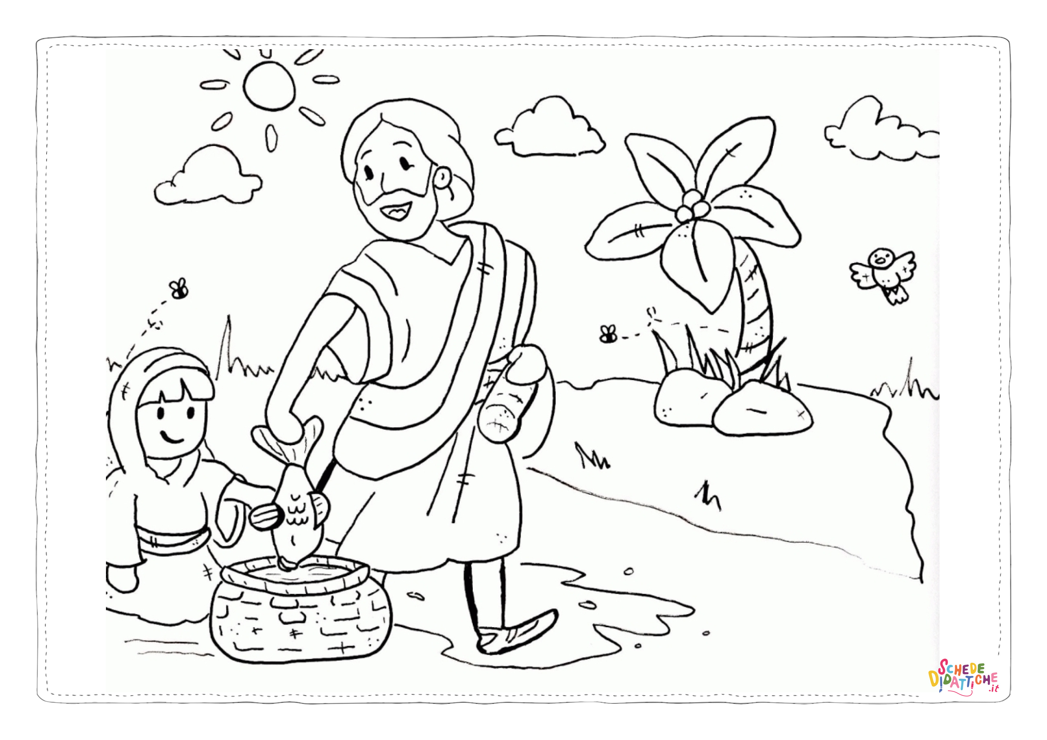 Disegno "Disegno di Cristianesimo da stampare e colorare 230" Disegno di Cristianesimo da stampare e colorare 230