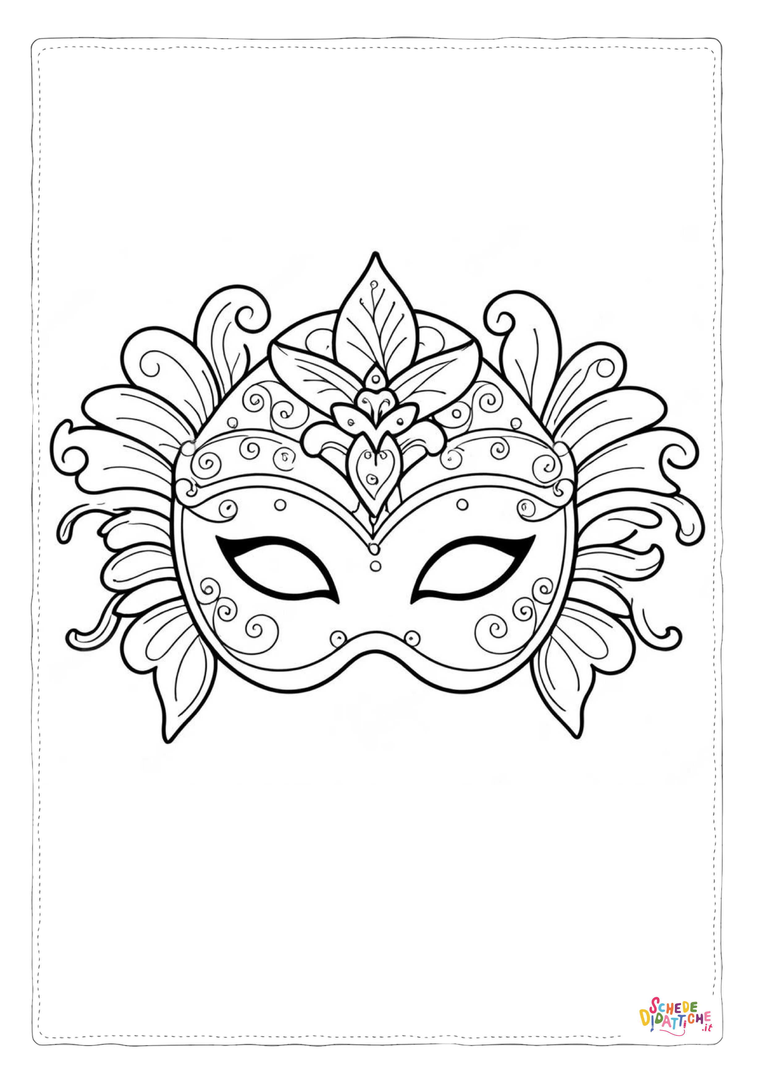 Disegno "Maschera 44" Maschera 44