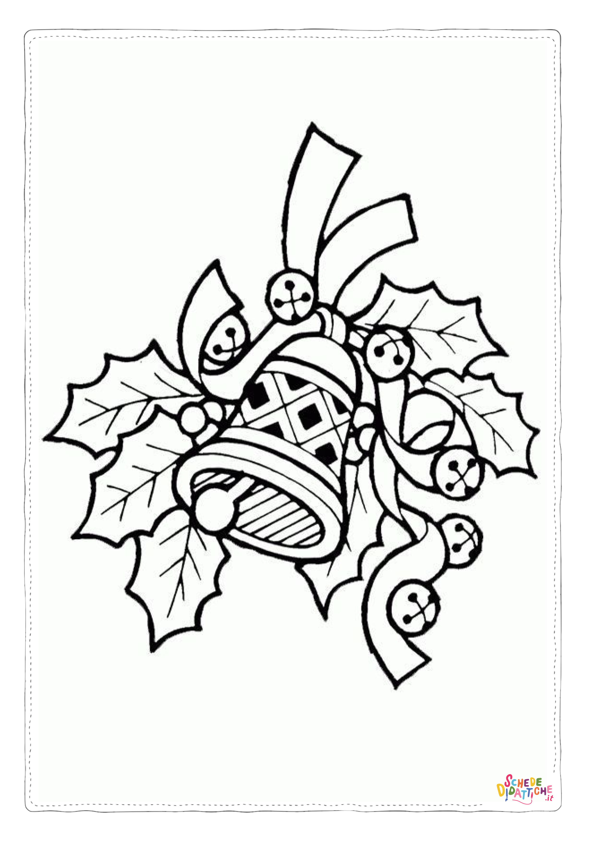 Disegno di decorazione da appendere da stampare e colorare 13