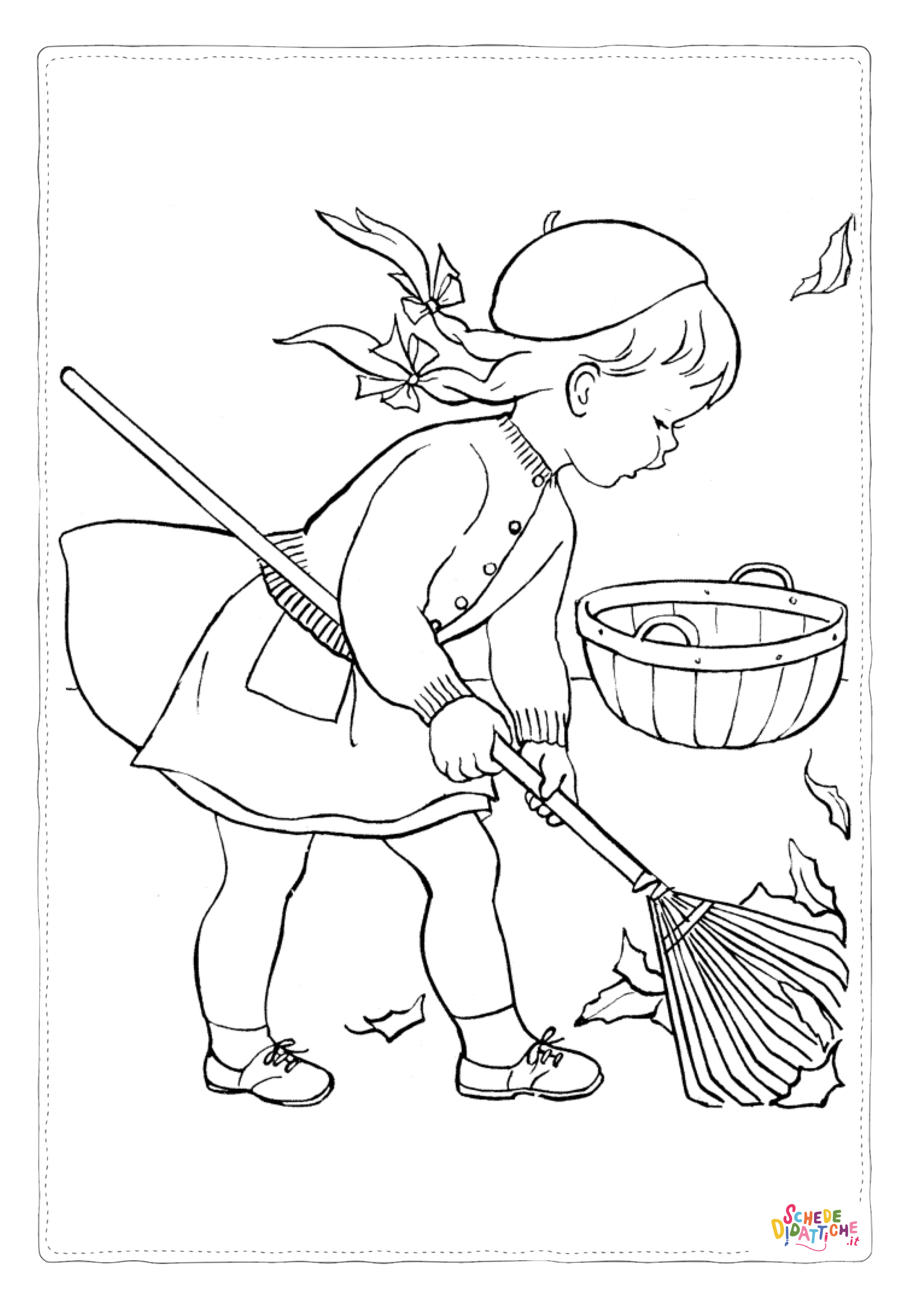 Disegno "Disegno di giardiniere da stampare e colorare 20" Disegno di giardiniere da stampare e colorare 20