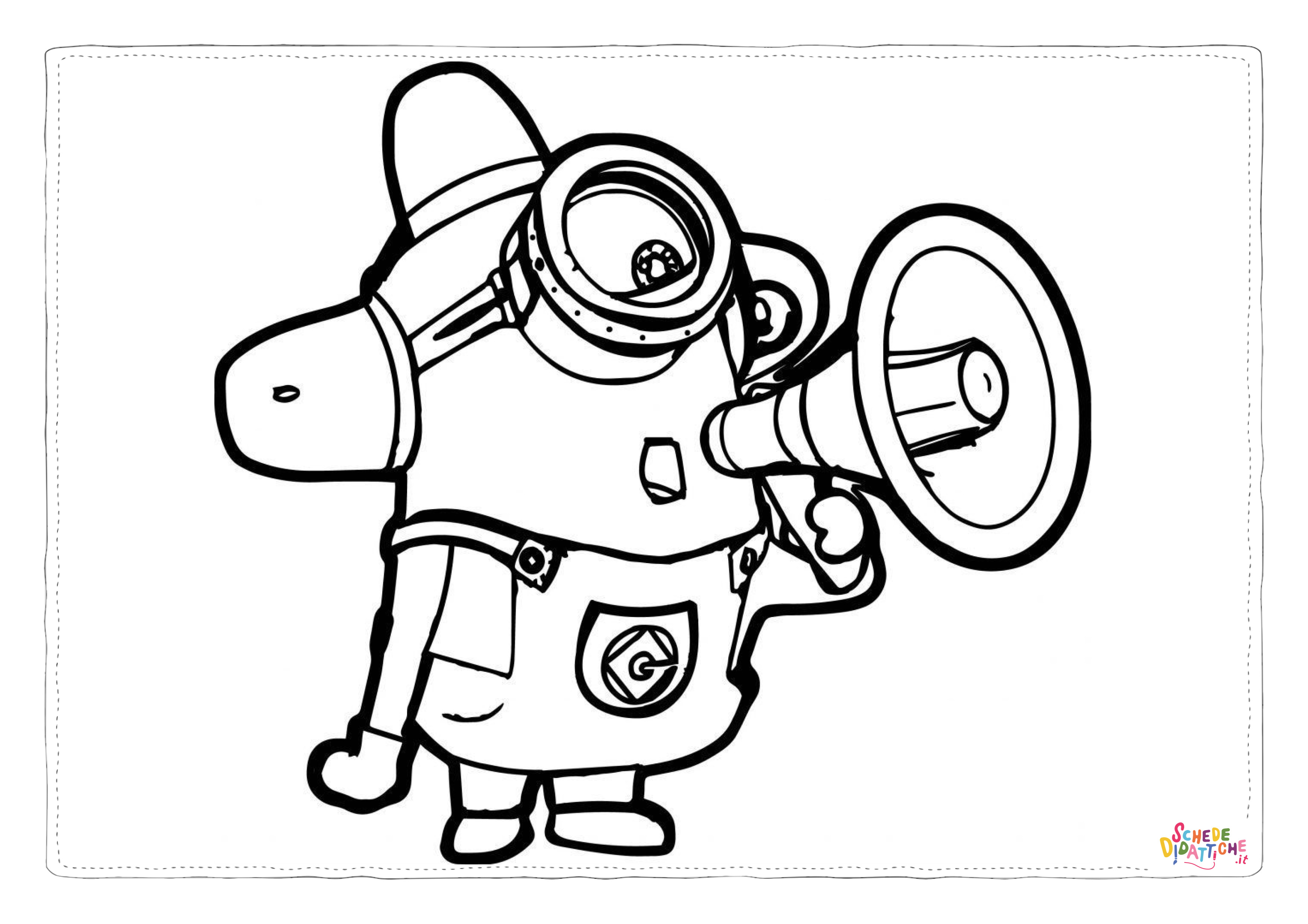 Disegno di Cattivissimo me - Minions da stampare e colorare 56