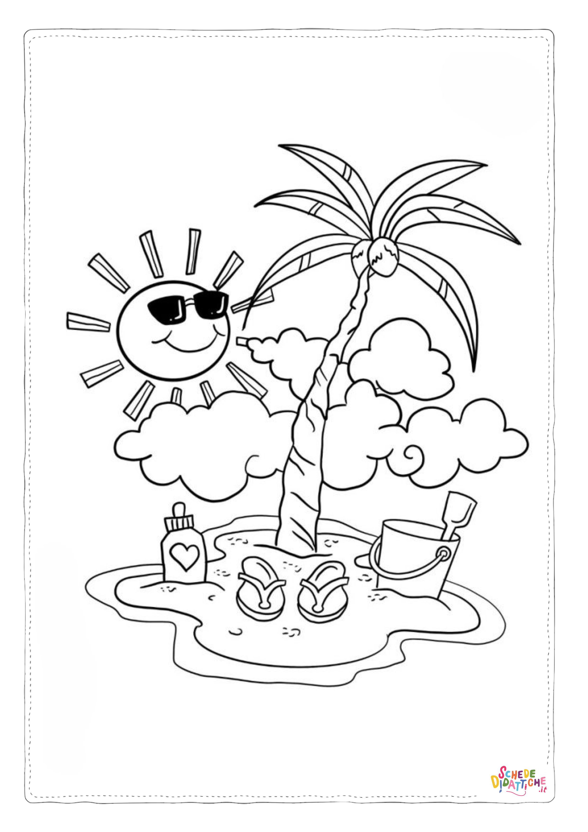 Disegno "Disegni Estate in spiaggia 42" Disegni Estate in spiaggia 42