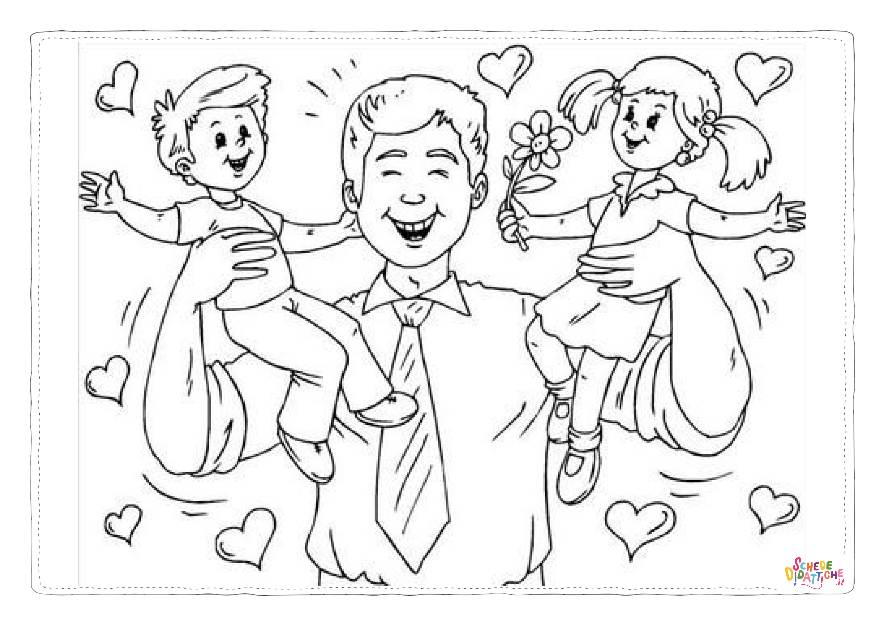 Disegno "Padri e figli 15" Padri e figli 15