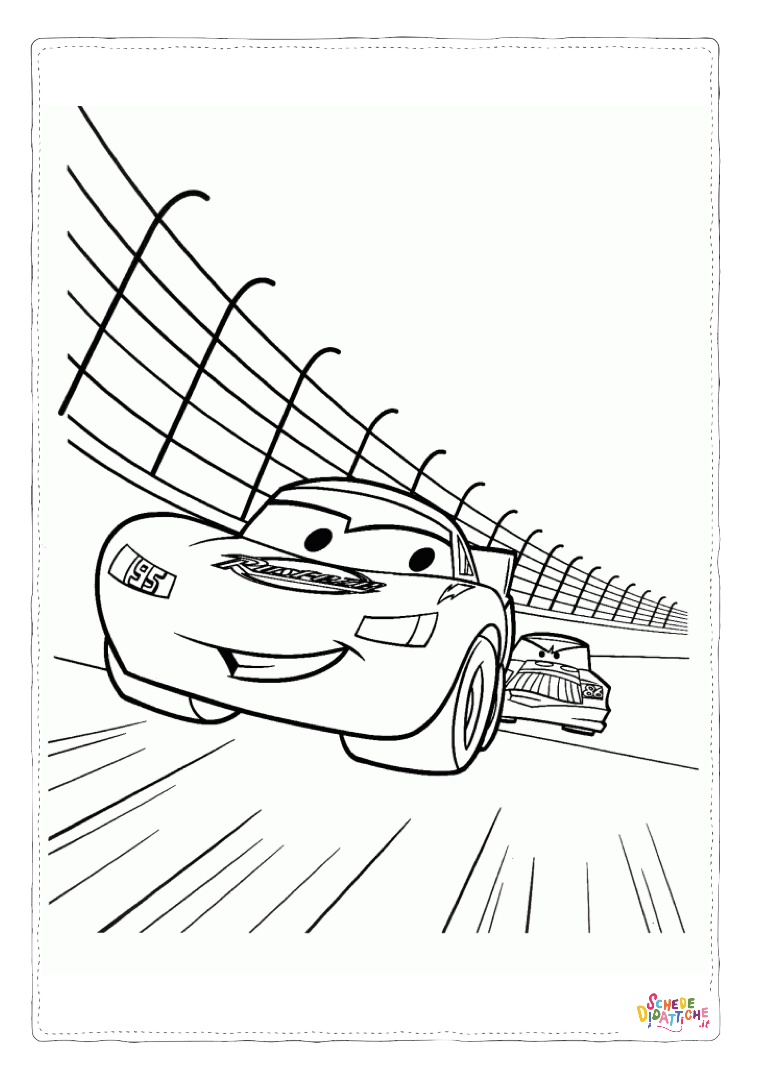 Disegno "Disegno di Cars da stampare e colorare 92" Disegno di Cars da stampare e colorare 92
