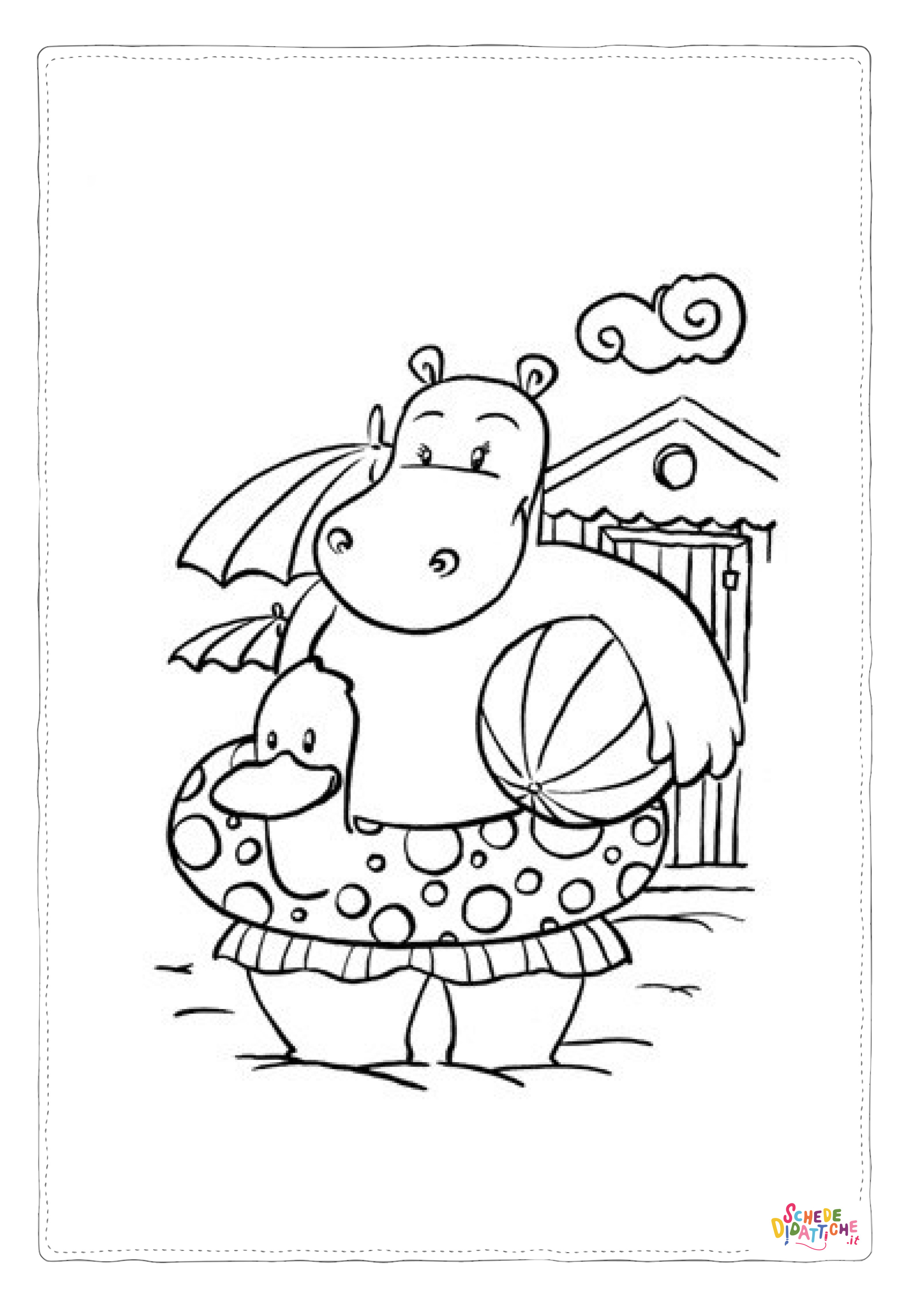 Disegno "Disegni Estate in spiaggia 28" Disegni Estate in spiaggia 28