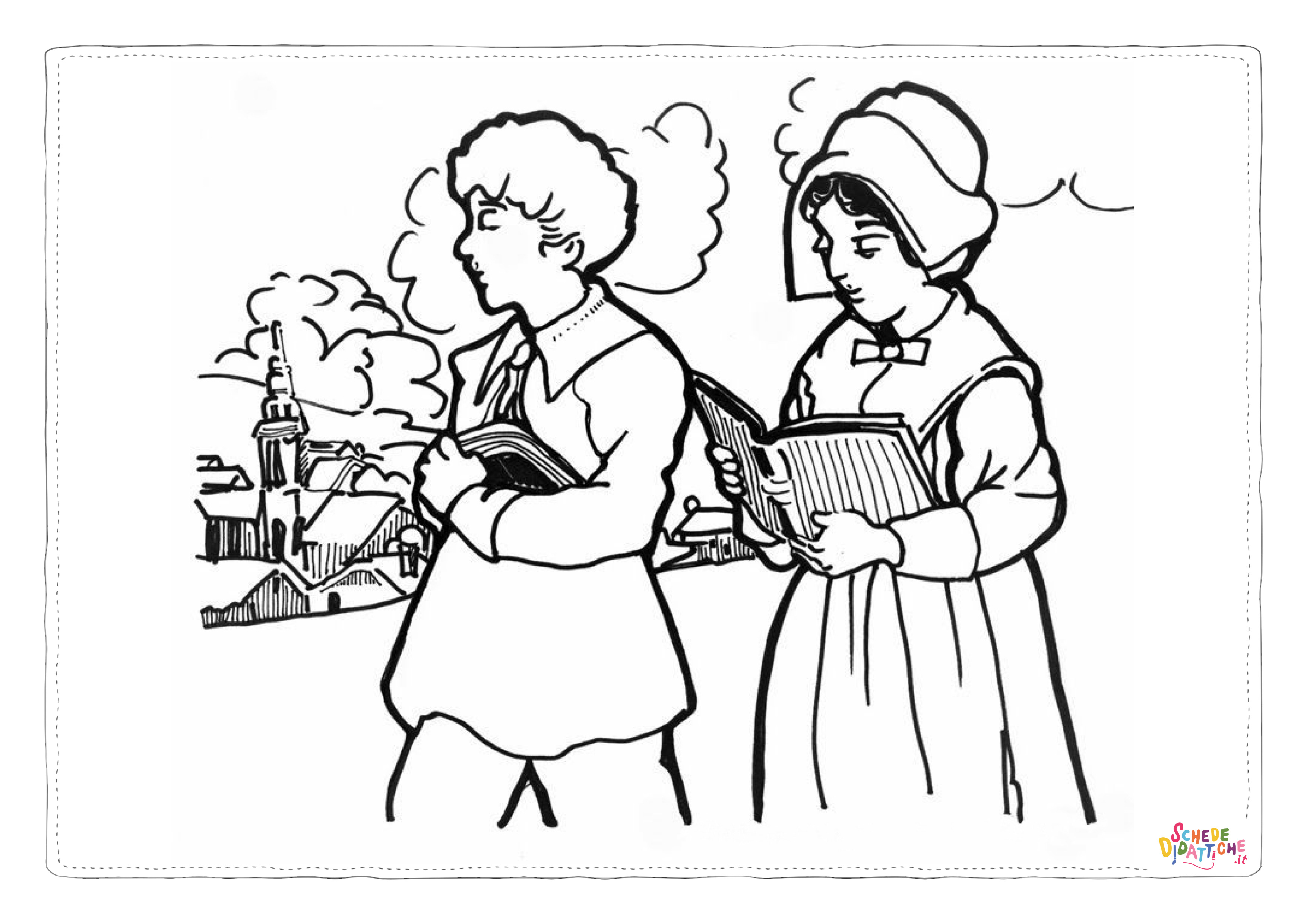 Disegno "Disegno di bambino da stampare e colorare 74" Disegno di bambino da stampare e colorare 74