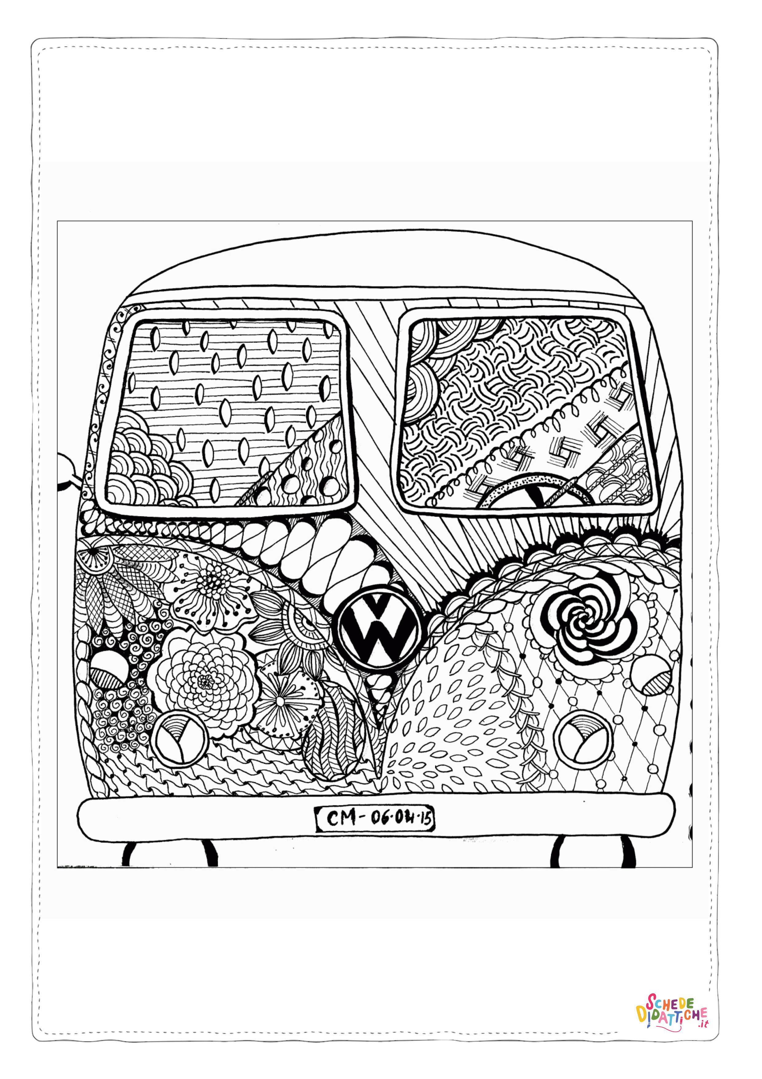 Disegno "Disegno di mandala da stampare e colorare 339" Disegno di mandala da stampare e colorare 339