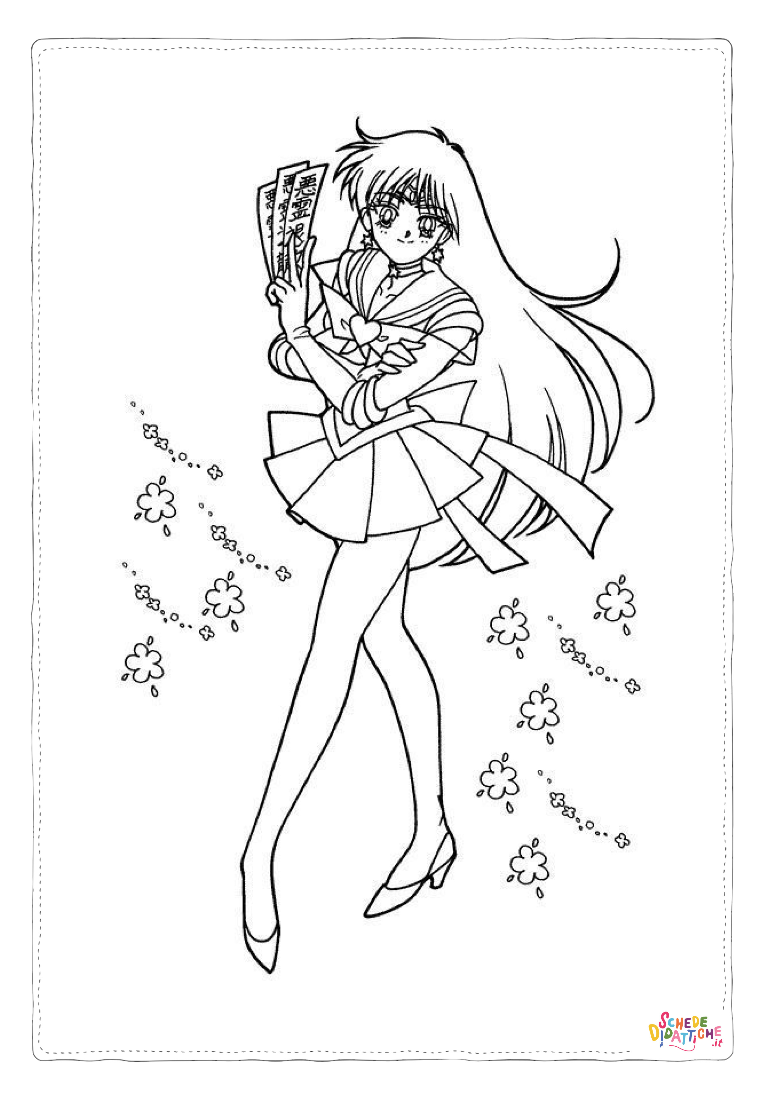 Disegno di Sailor Moon da stampare e colorare 37