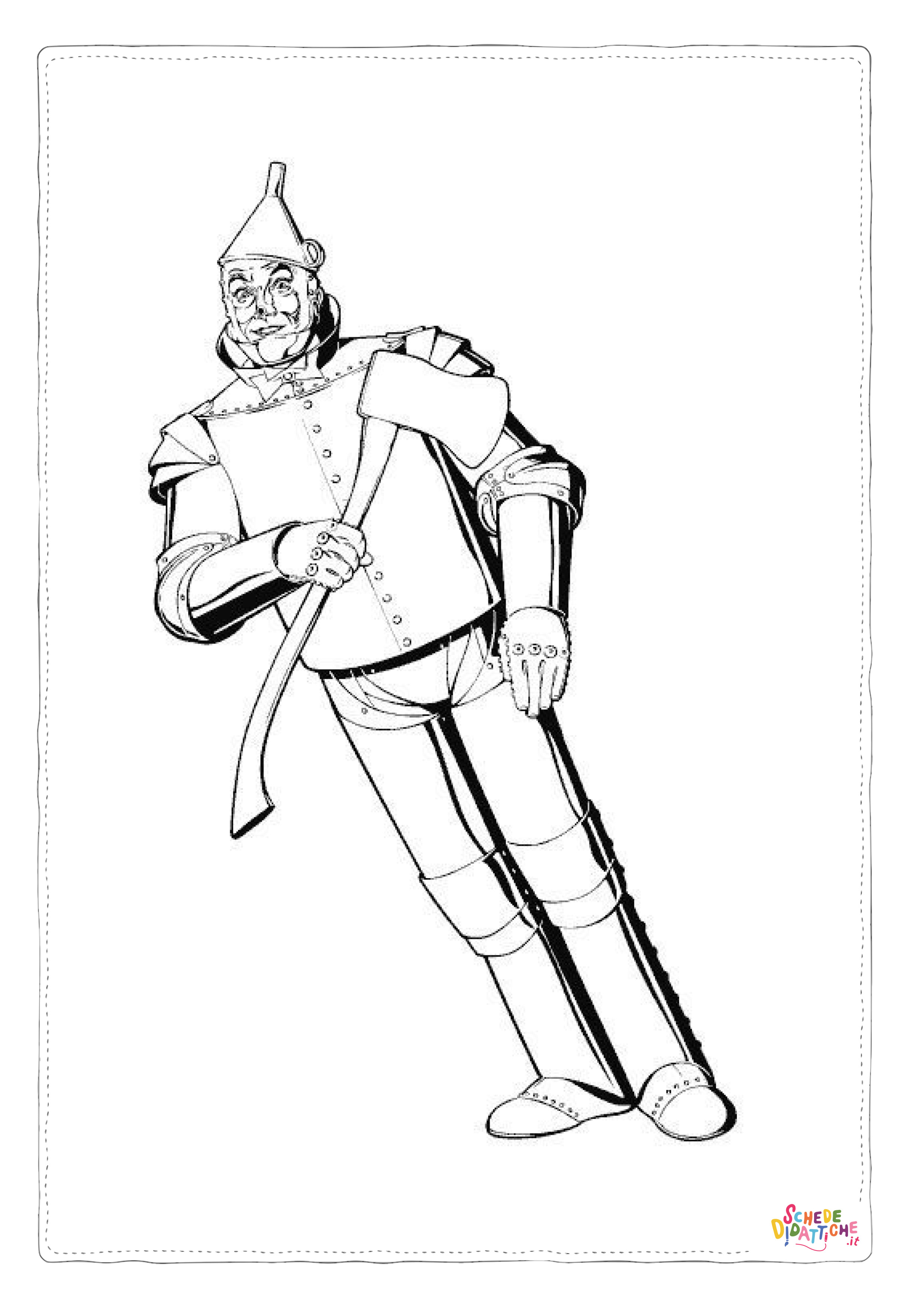 Disegno "Disegno di Il Mago di Oz da stampare e colorare 11" Disegno di Il Mago di Oz da stampare e colorare 11