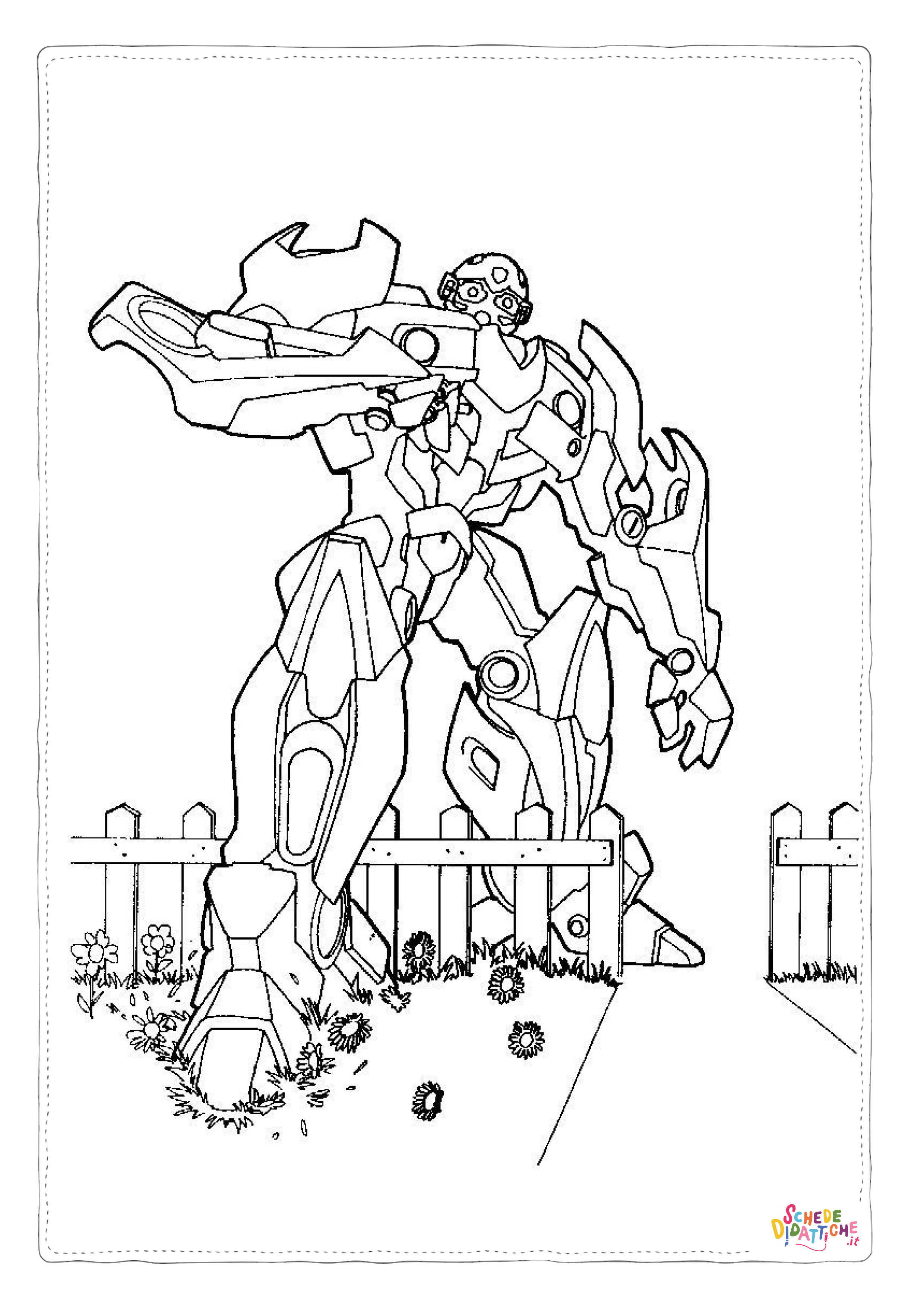 Disegno "Disegno di Transformers da stampare e colorare 81" Disegno di Transformers da stampare e colorare 81