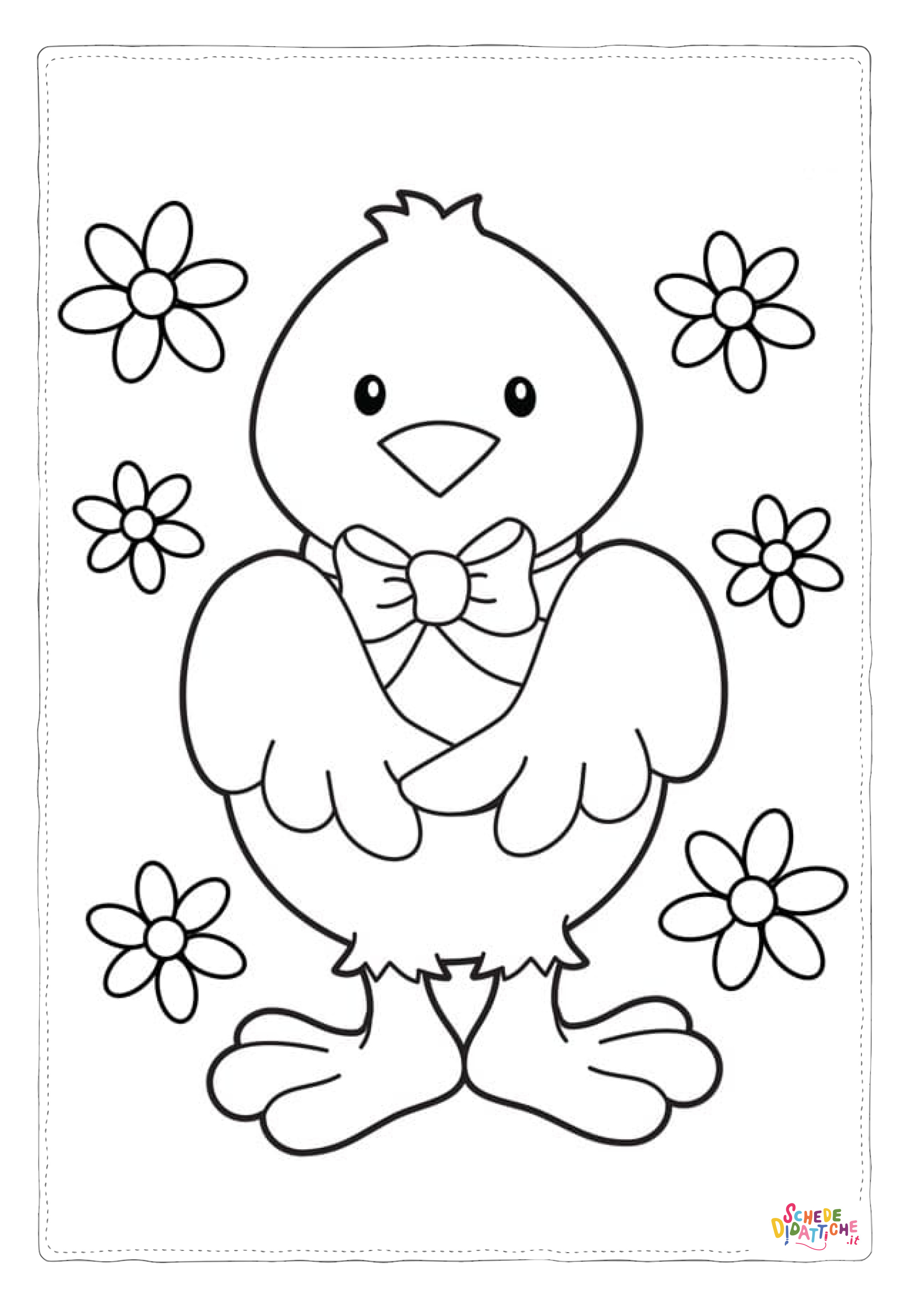 Disegno "Pulcini-Pasquali-da-colorare-12" Pulcini-Pasquali-da-colorare-12