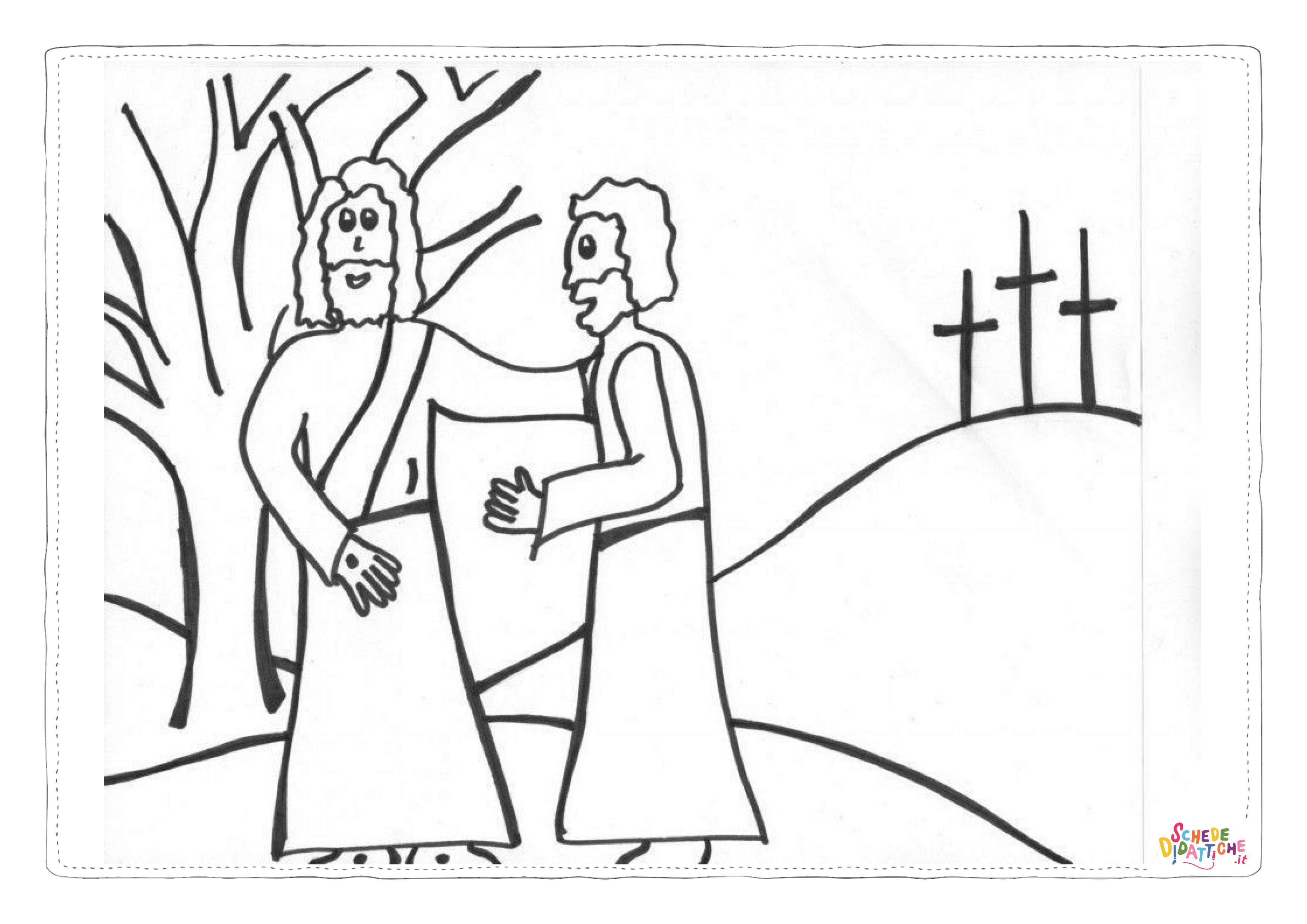 Disegno di Cristianesimo da stampare e colorare 132