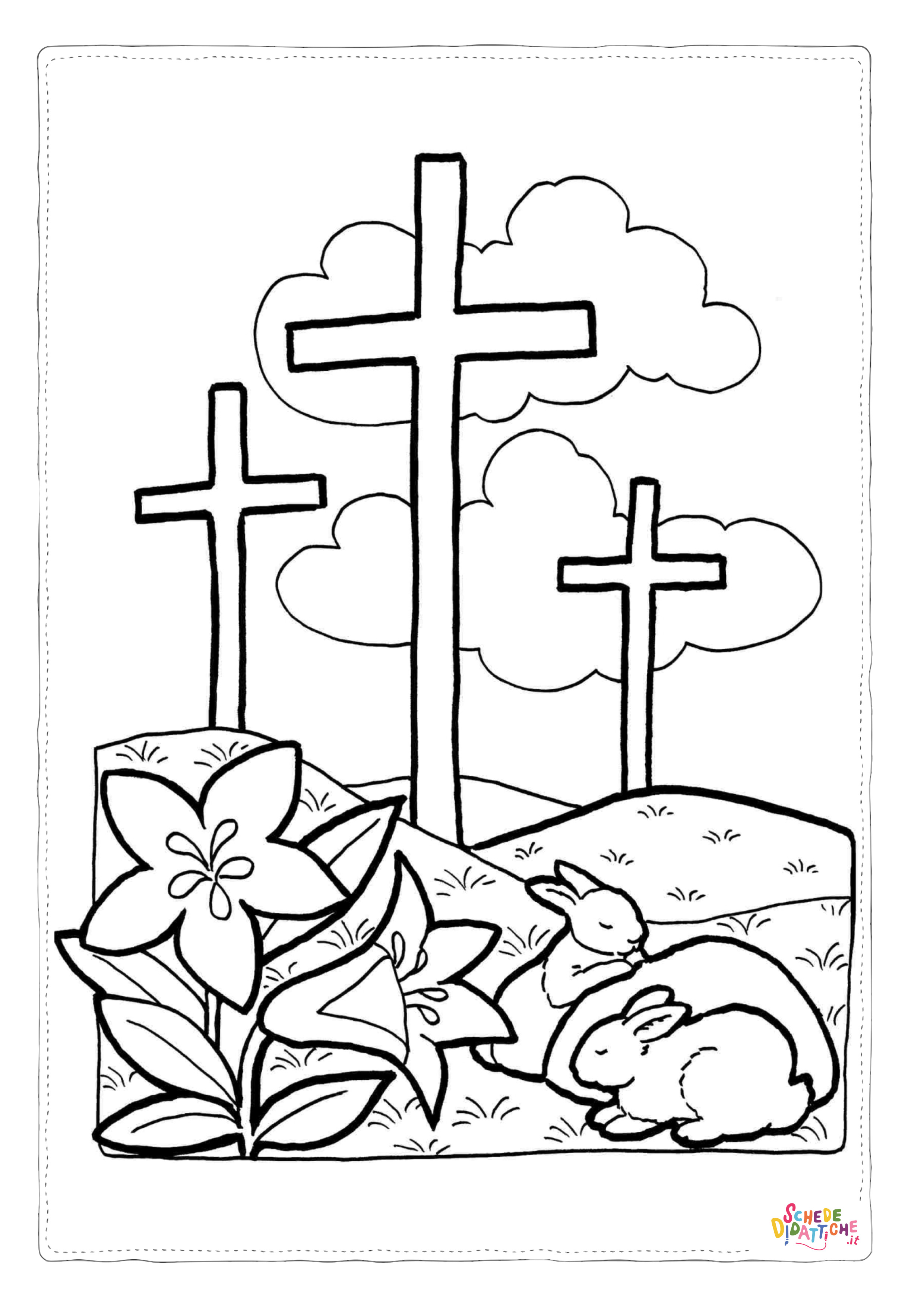 Disegno "Disegno di Cristianesimo da stampare e colorare 299" Disegno di Cristianesimo da stampare e colorare 299