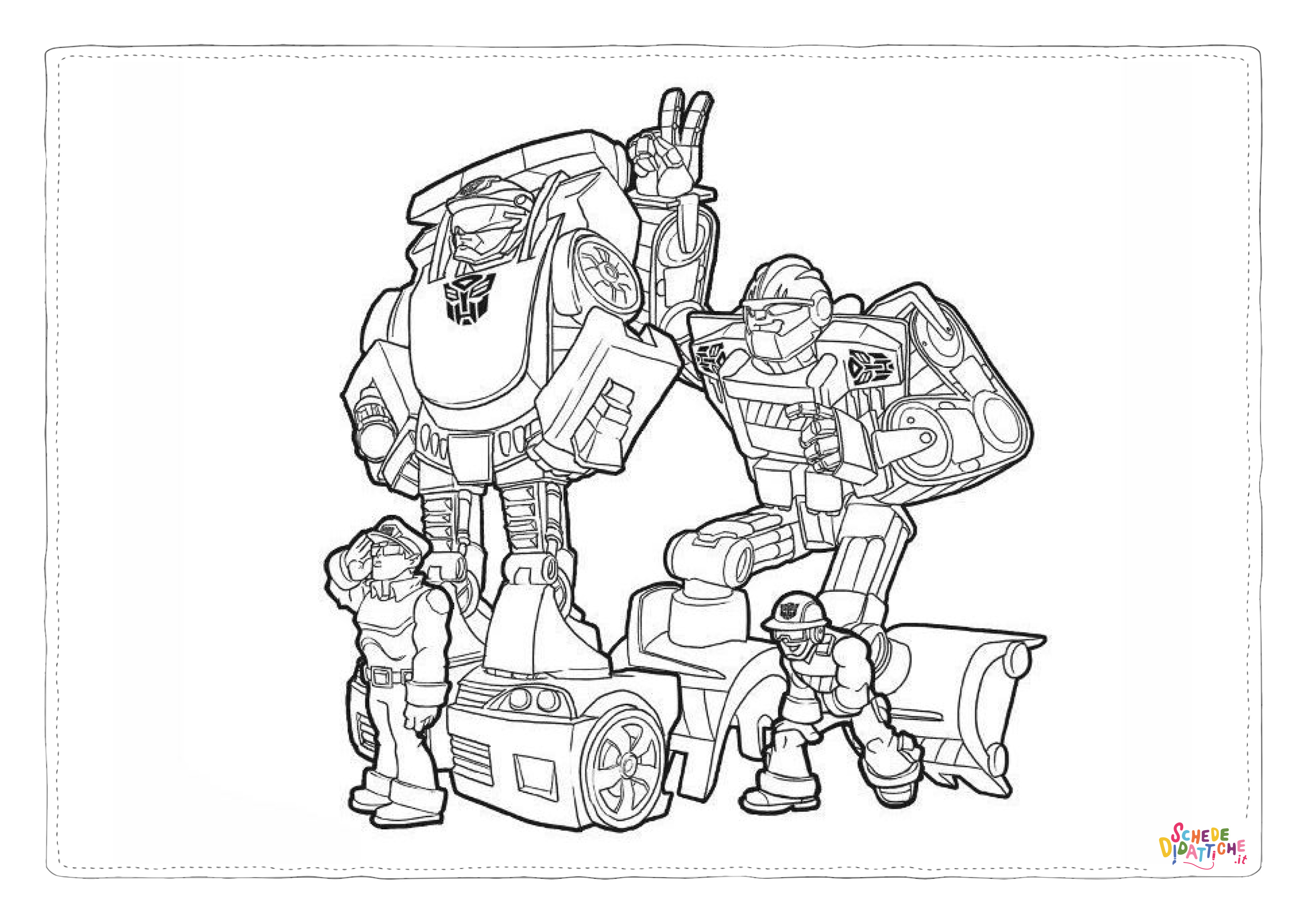 Disegno "Disegno di Transformers da stampare e colorare 87" Disegno di Transformers da stampare e colorare 87