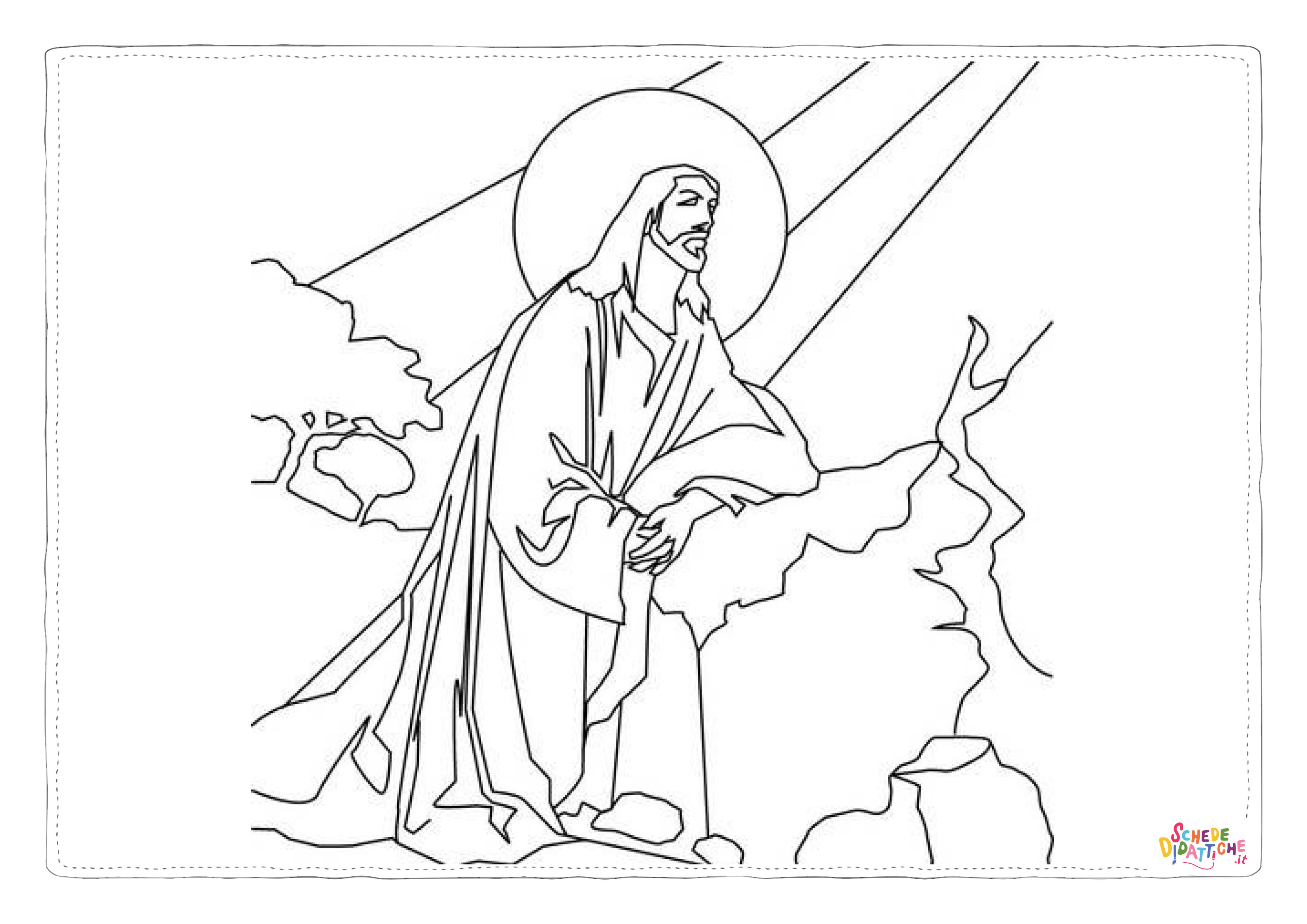 Disegno "Disegno di Cristianesimo da stampare e colorare 228" Disegno di Cristianesimo da stampare e colorare 228