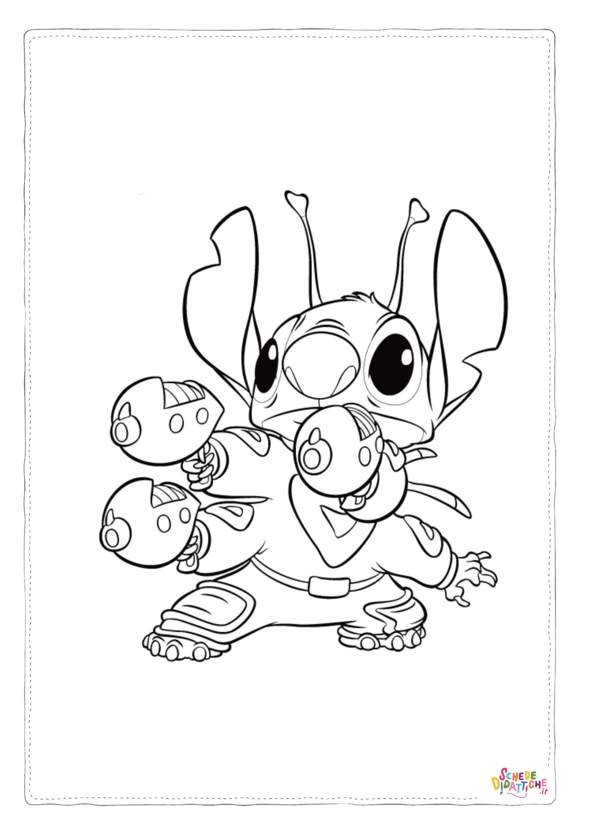Disegno "Lilo e Stitch 72" Lilo e Stitch 72