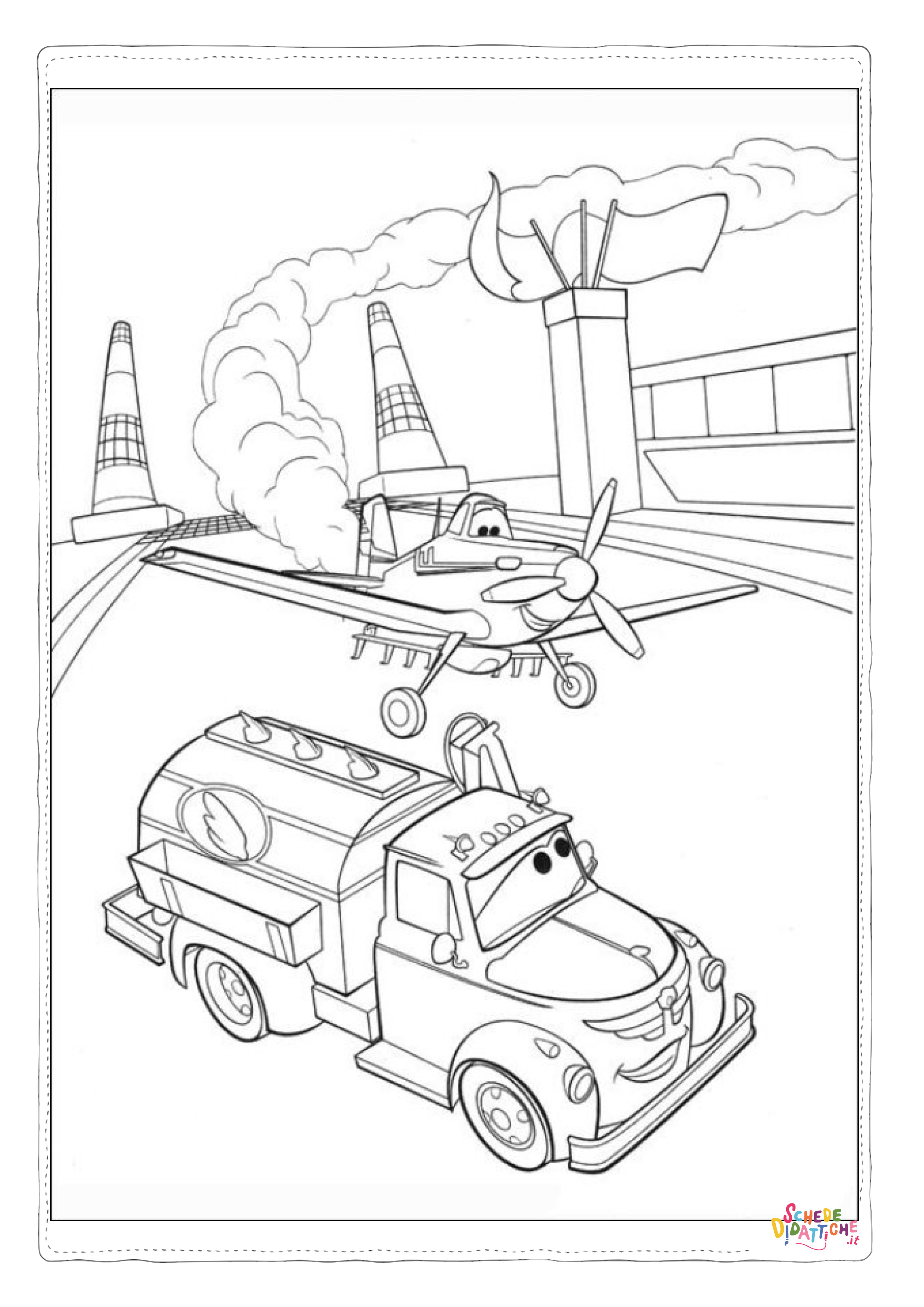 Disegno "Disegno di Cars da stampare e colorare 42" Disegno di Cars da stampare e colorare 42