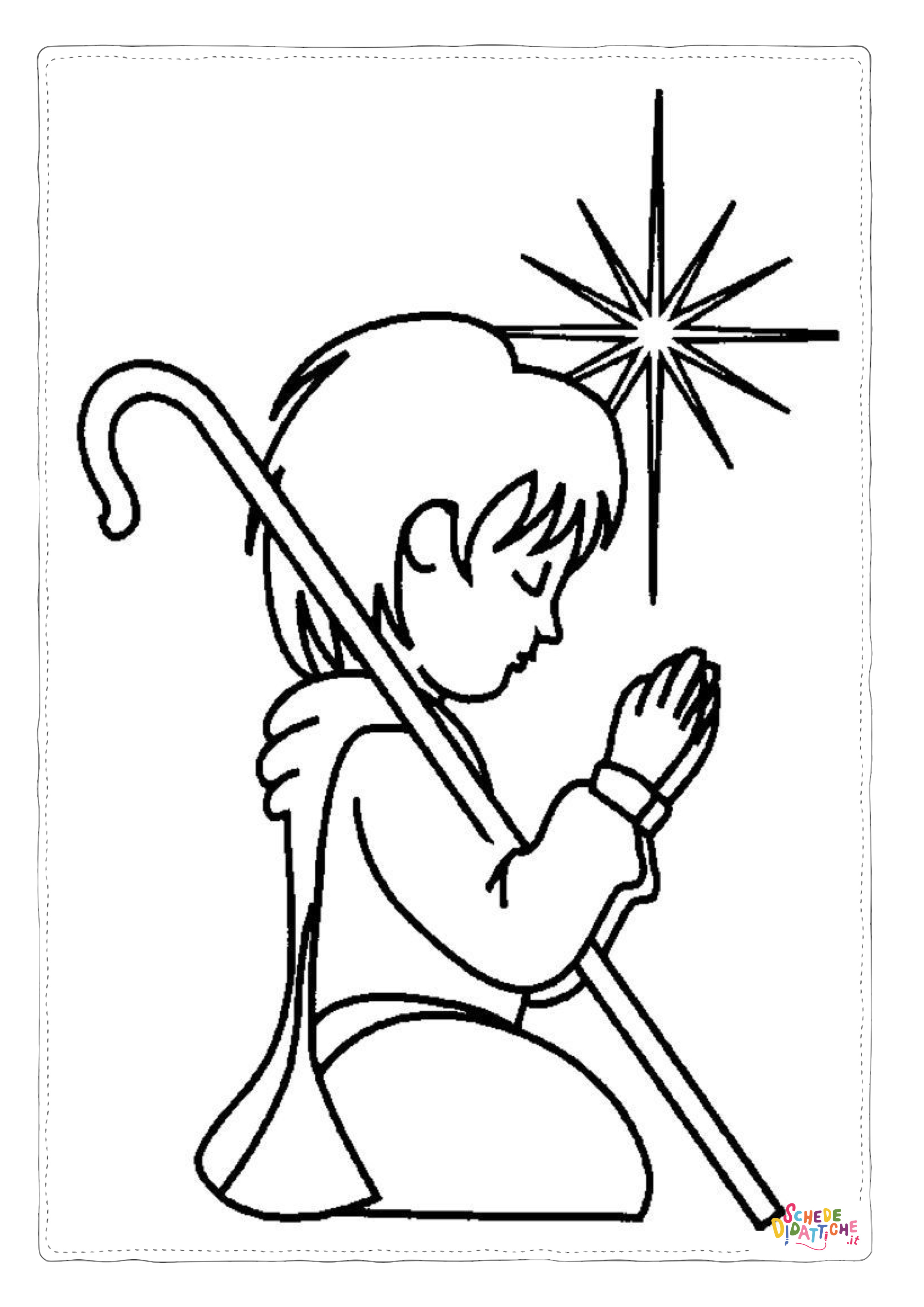Disegno di Cristianesimo da stampare e colorare 1