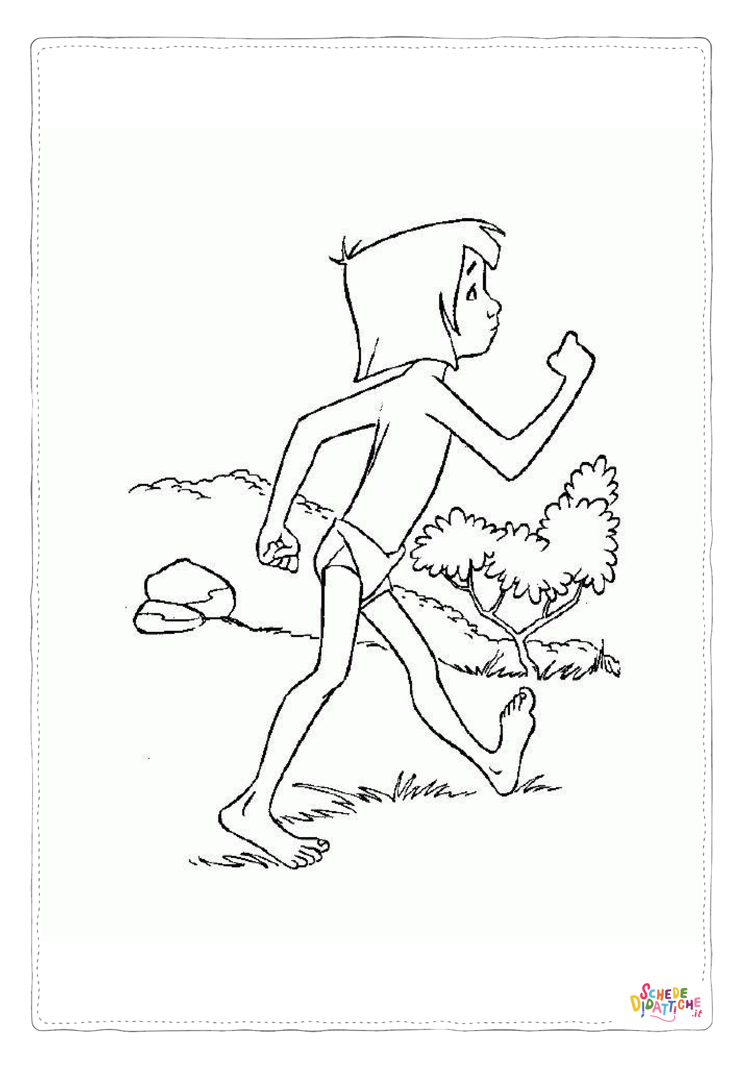 Disegno "Disegno di Il libro della giungla da stampare e colorare 99" Disegno di Il libro della giungla da stampare e colorare 99