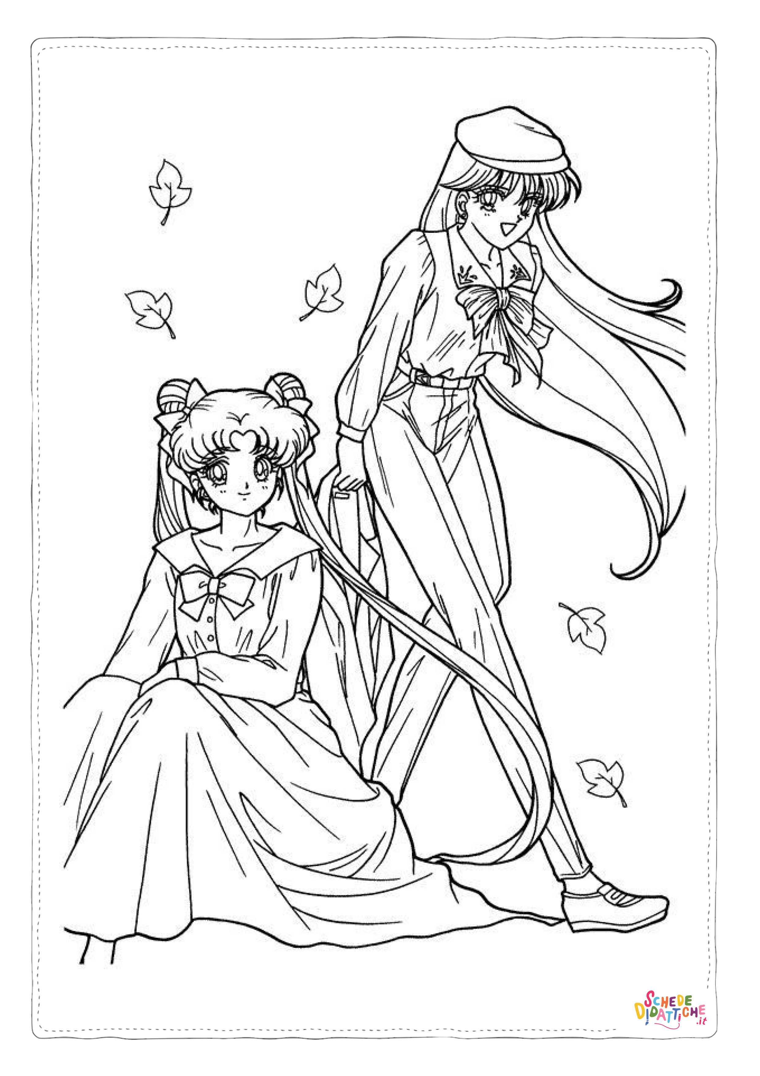 Disegno di Sailor Moon da stampare e colorare 32