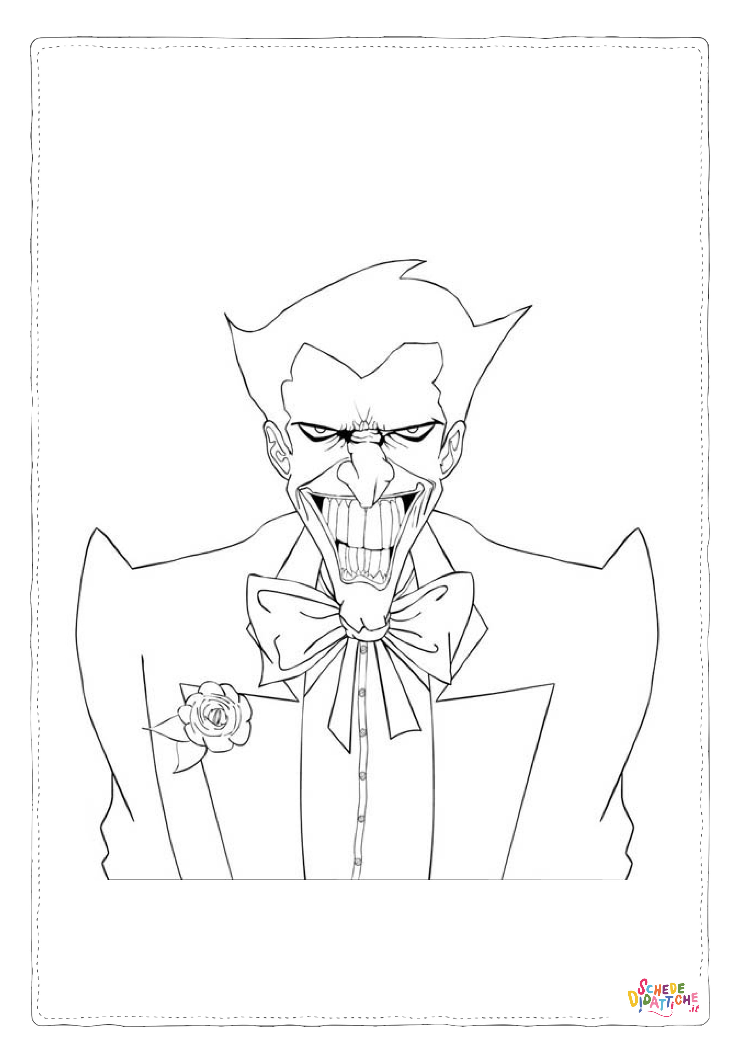 Disegno "Disegno di Batman e Robin da stampare e colorare 128" Disegno di Batman e Robin da stampare e colorare 128