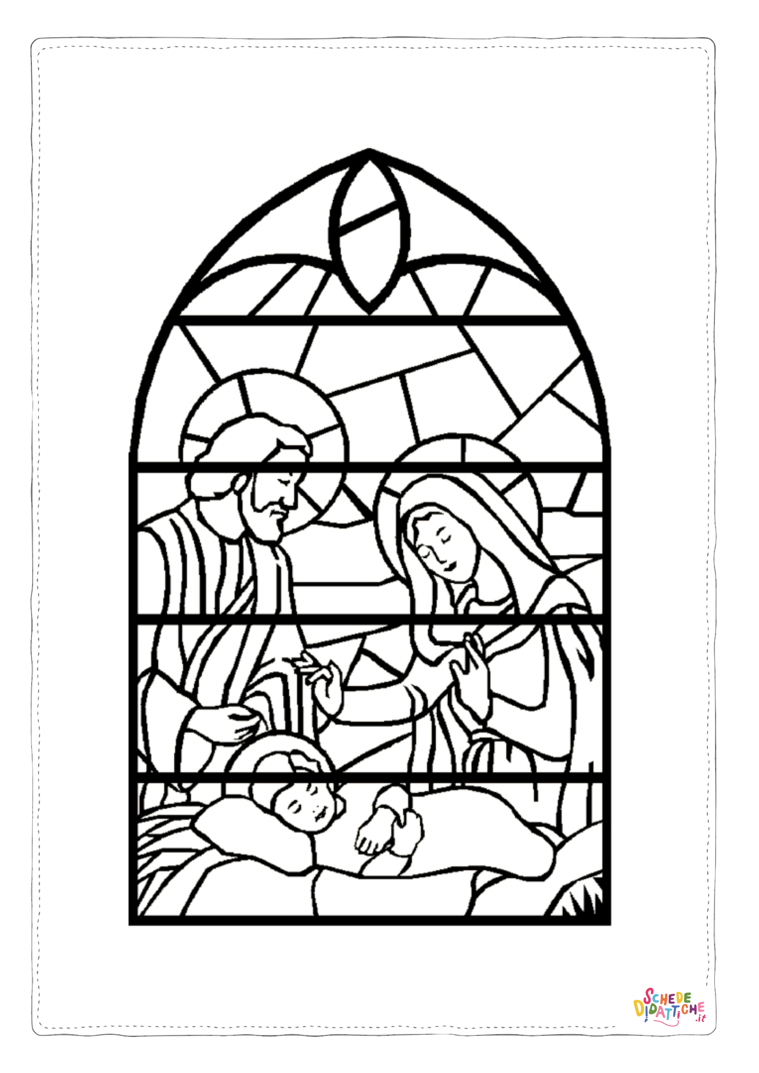 Disegno "Disegno di Cristianesimo da stampare e colorare 223" Disegno di Cristianesimo da stampare e colorare 223