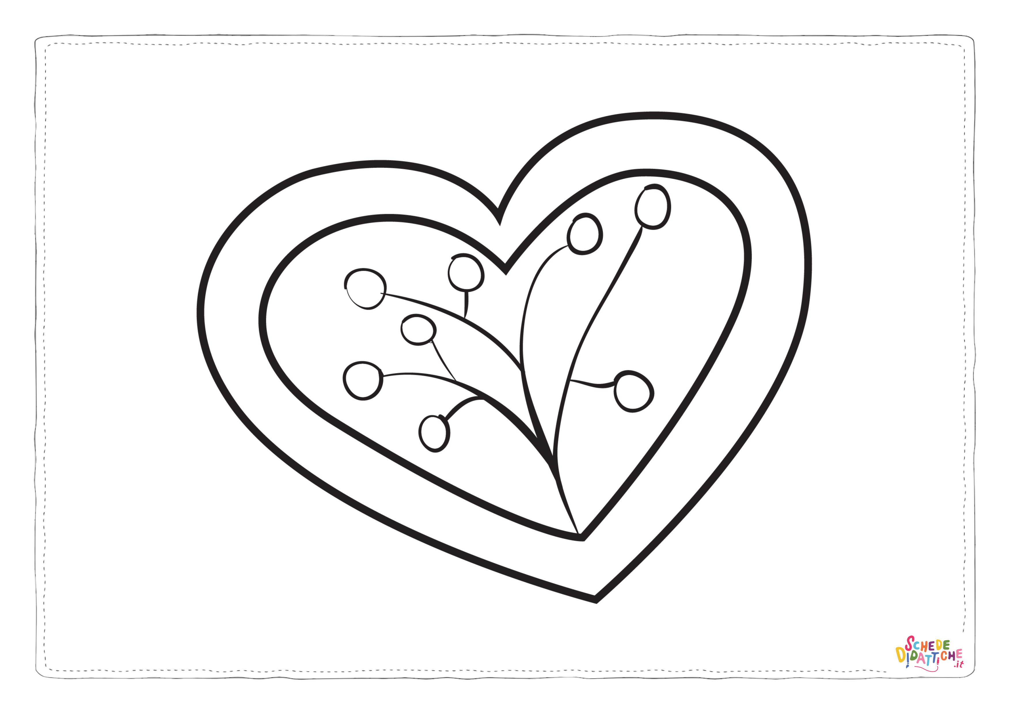 Disegno "VALENTINE-HEART-STAMPS-03" VALENTINE-HEART-STAMPS-03