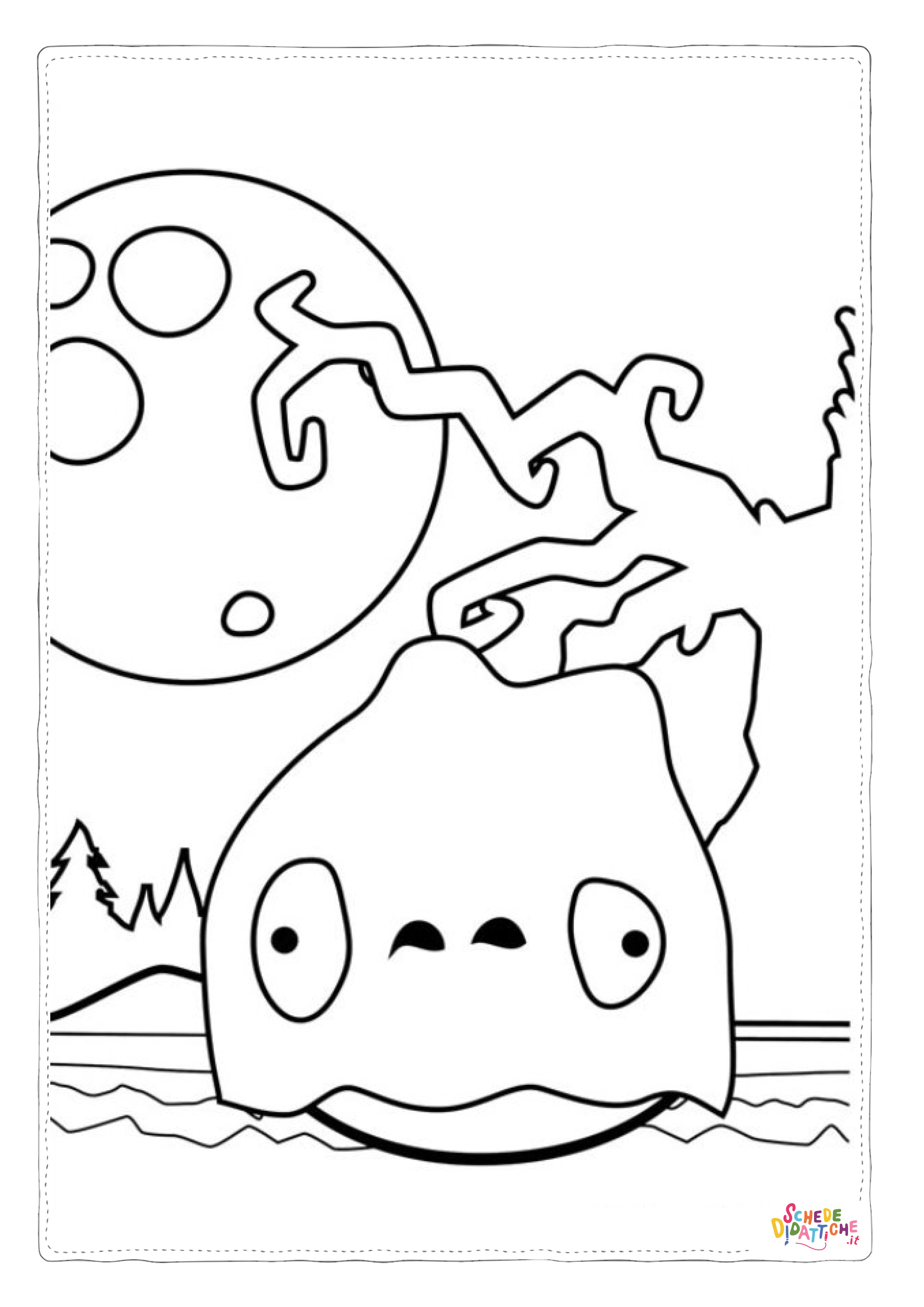 Disegno "Disegno di Angry birds da stampare e colorare 77" Disegno di Angry birds da stampare e colorare 77